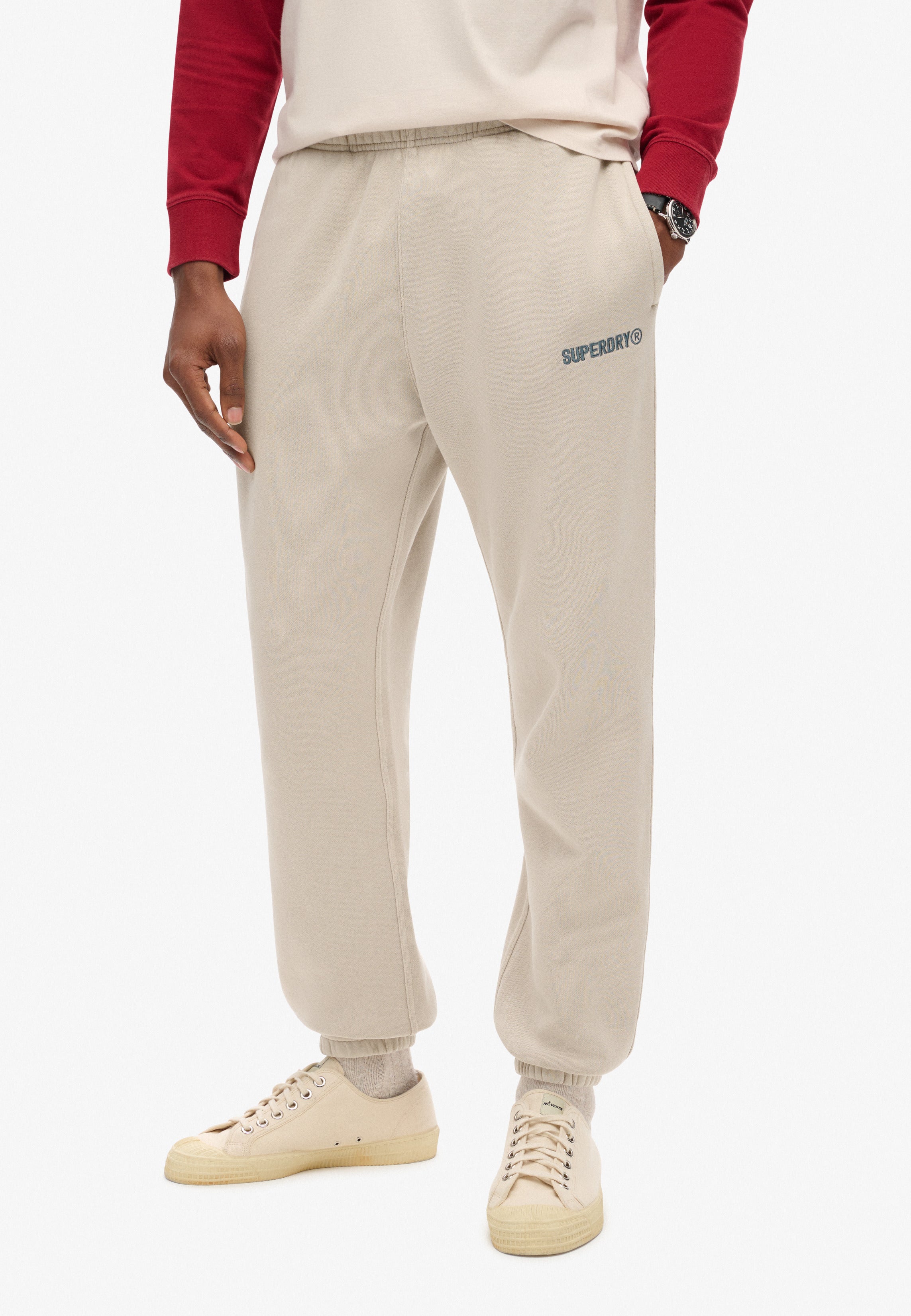 Micro Logo Graphic Joggers