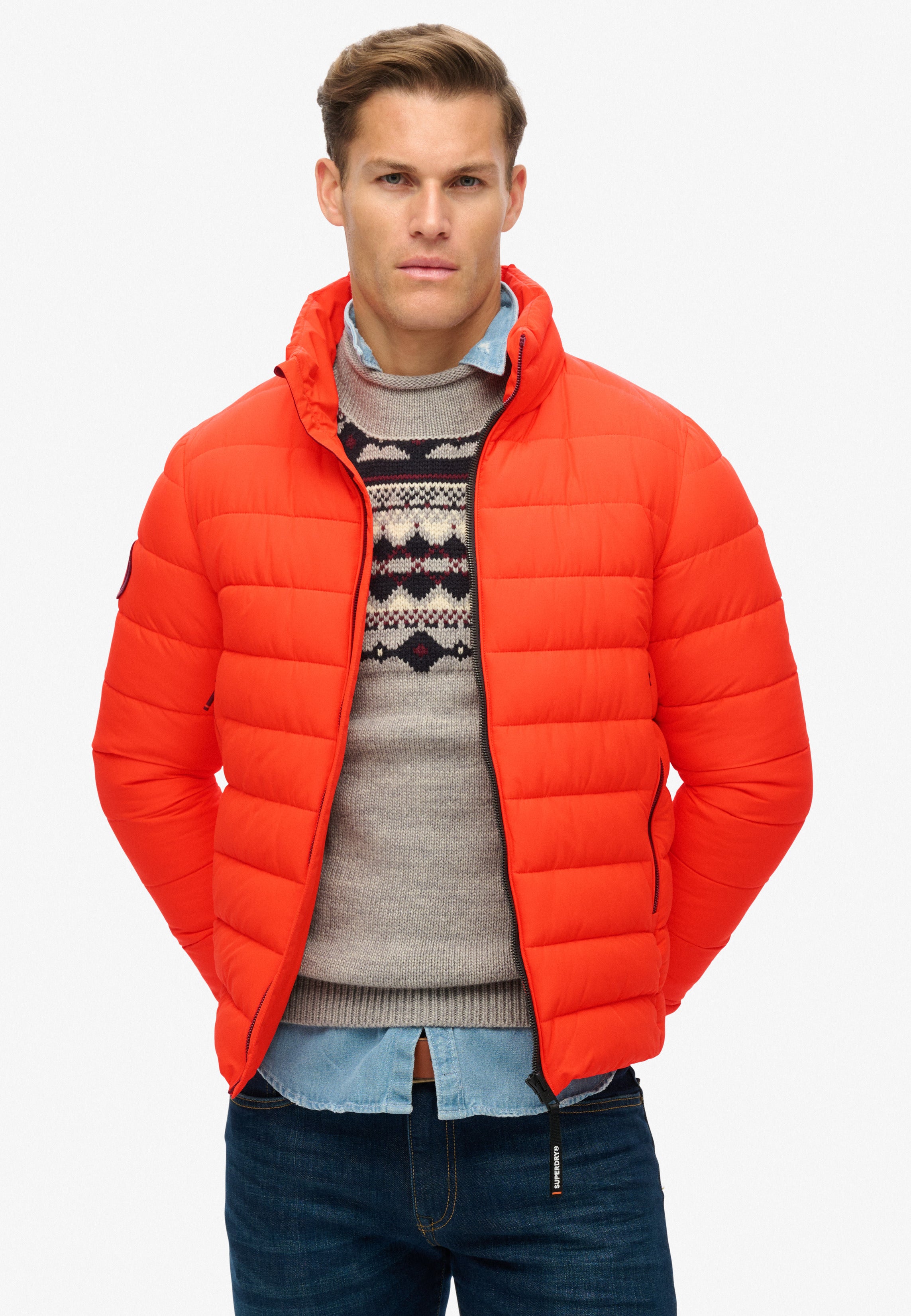 Fuji Embroidered Padded Jacket