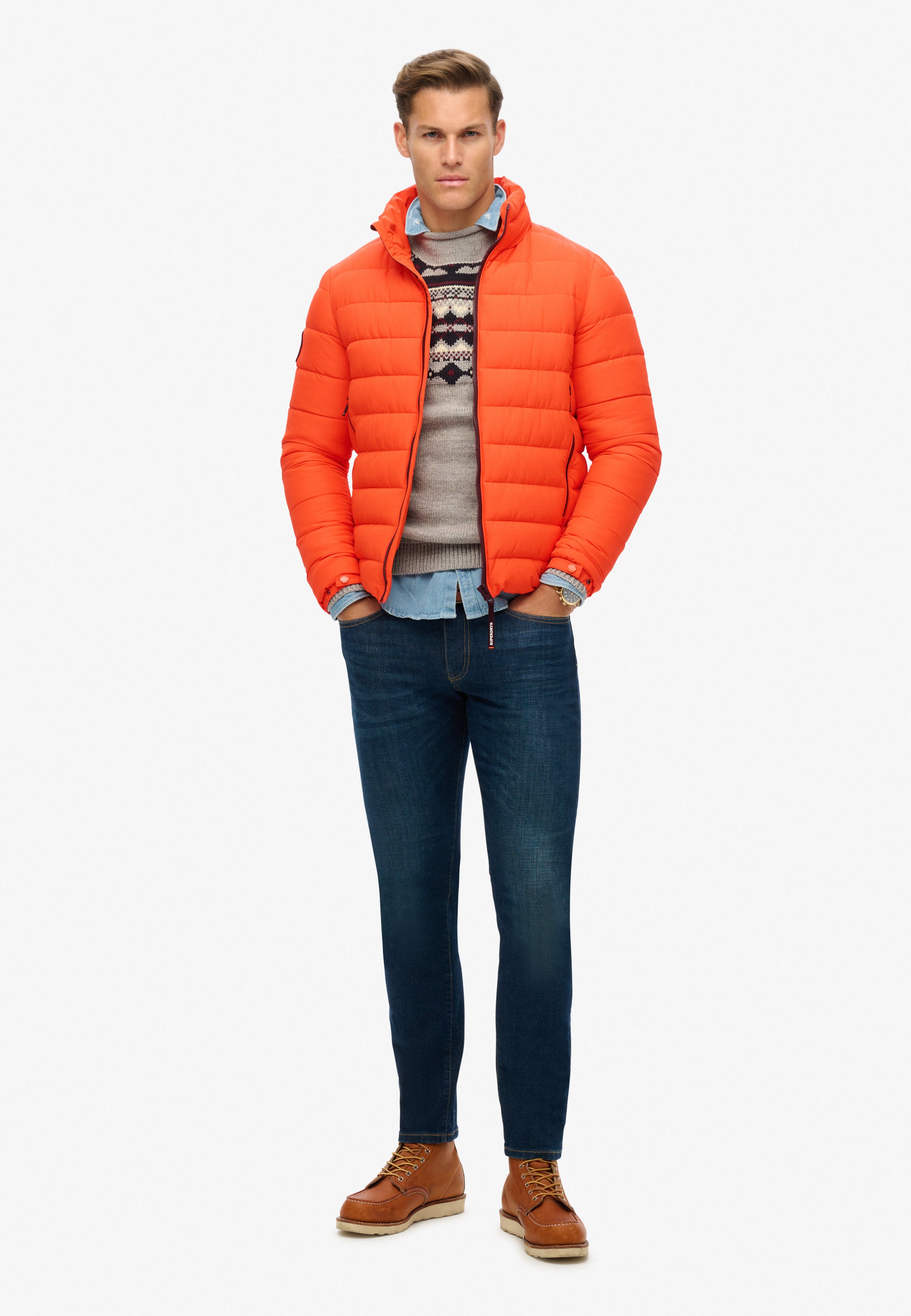 Fuji Embroidered Padded Jacket