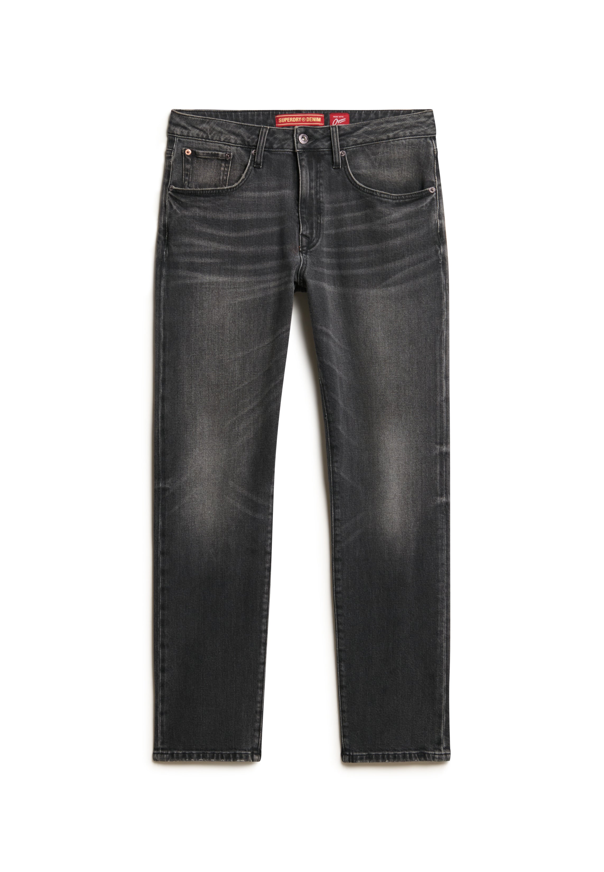 Organic Cotton Vintage Slim Straight Jeans
