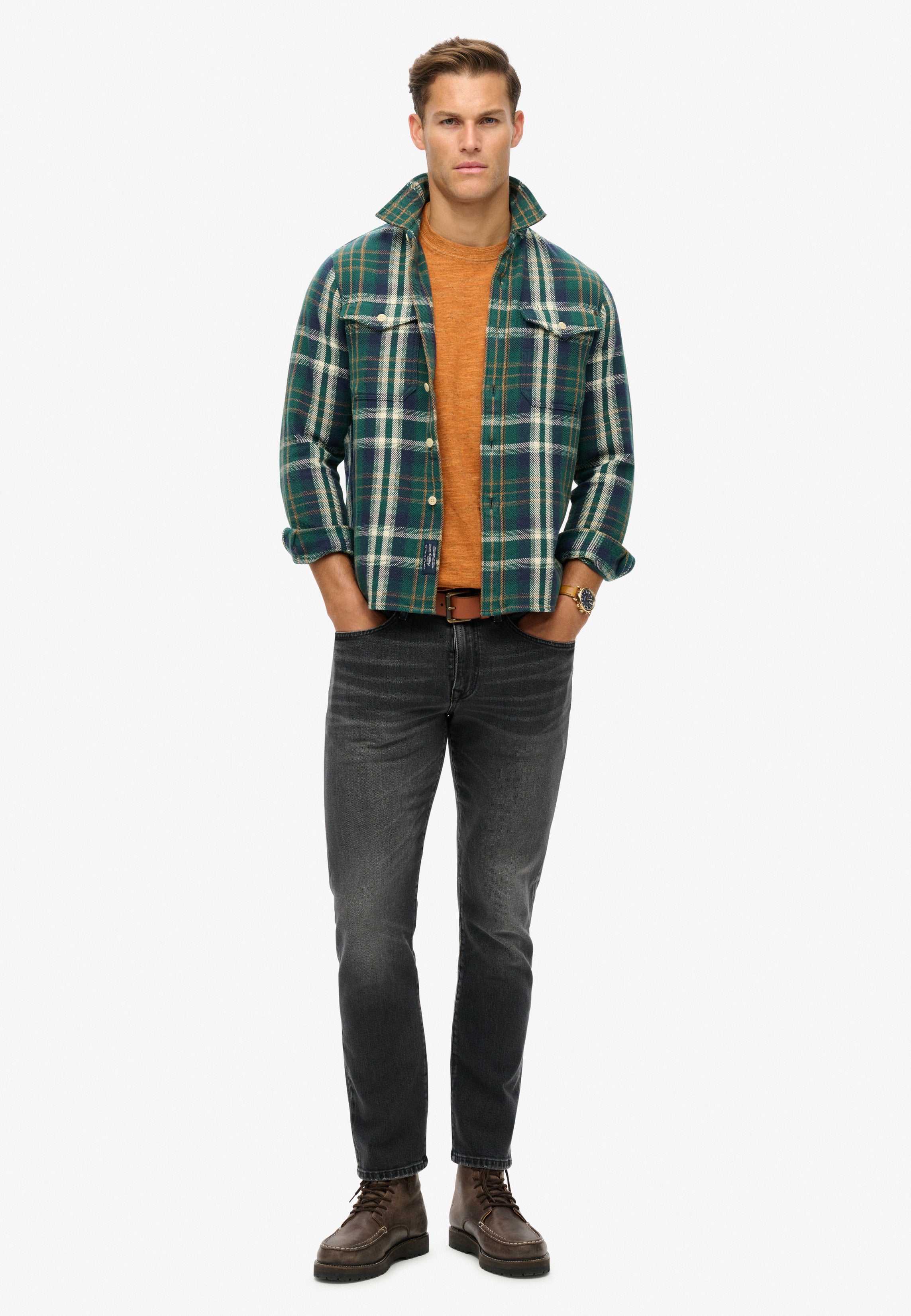 Organic Cotton Vintage Slim Straight Jeans