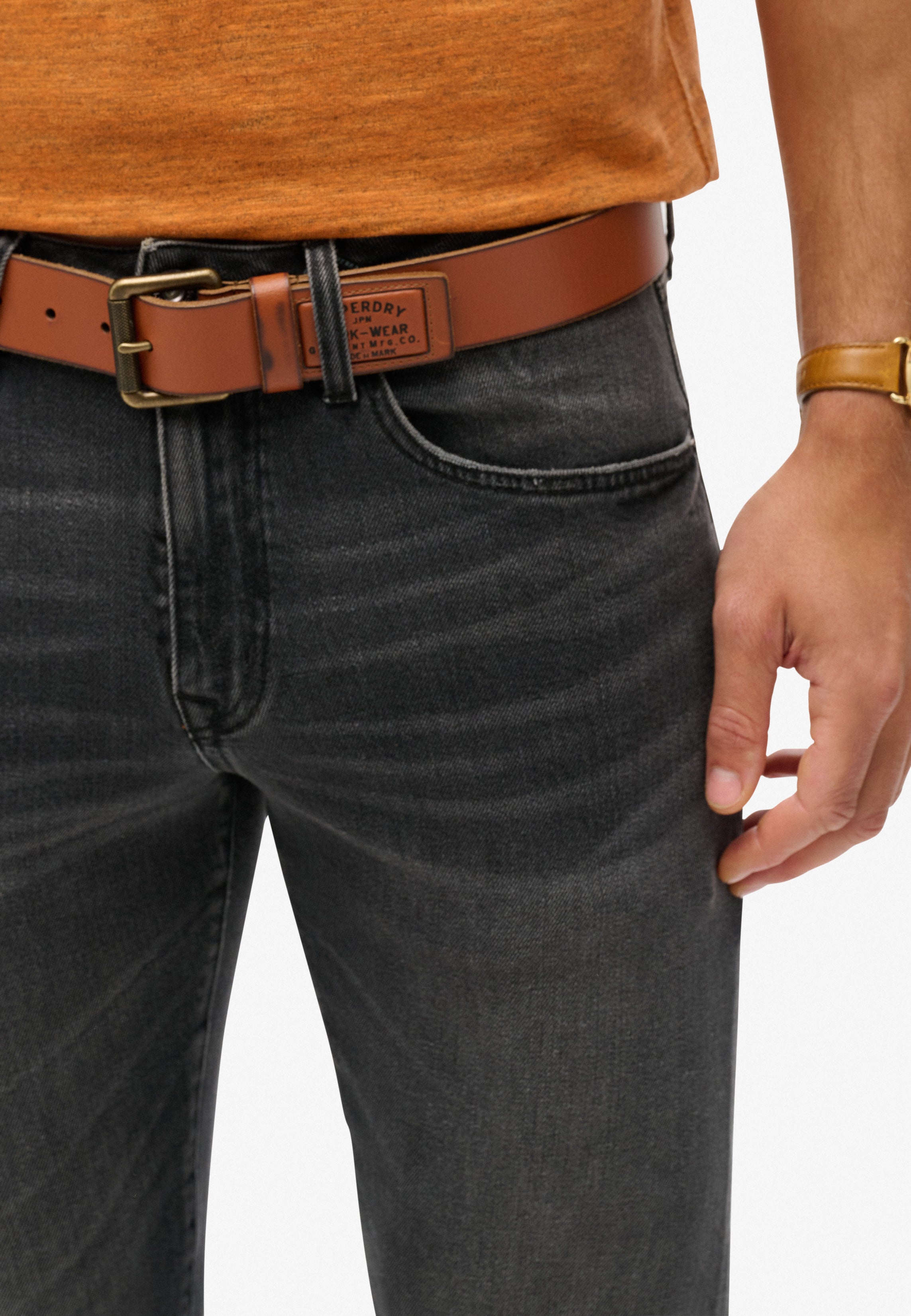 Organic Cotton Vintage Slim Straight Jeans