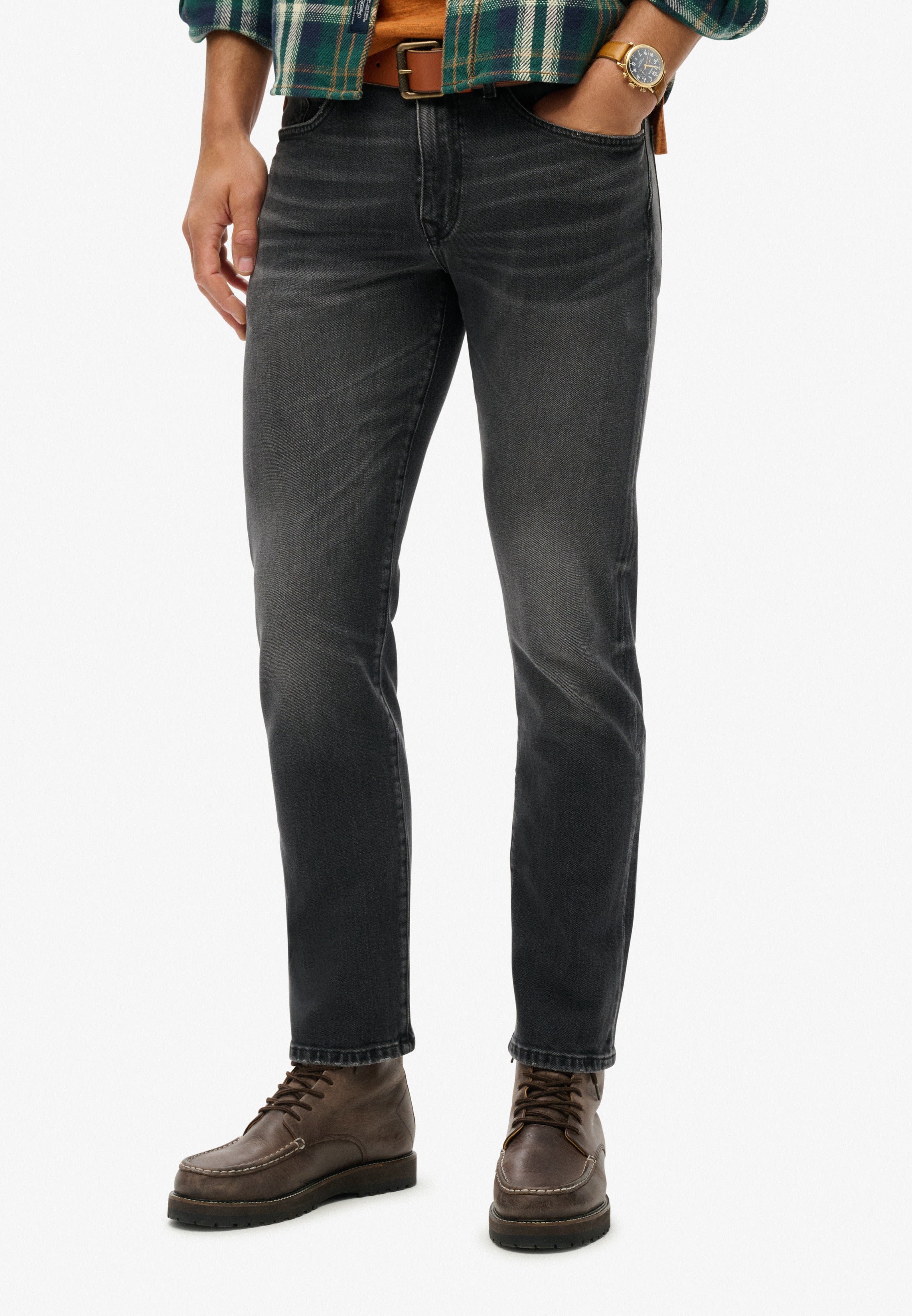 Organic Cotton Vintage Slim Straight Jeans