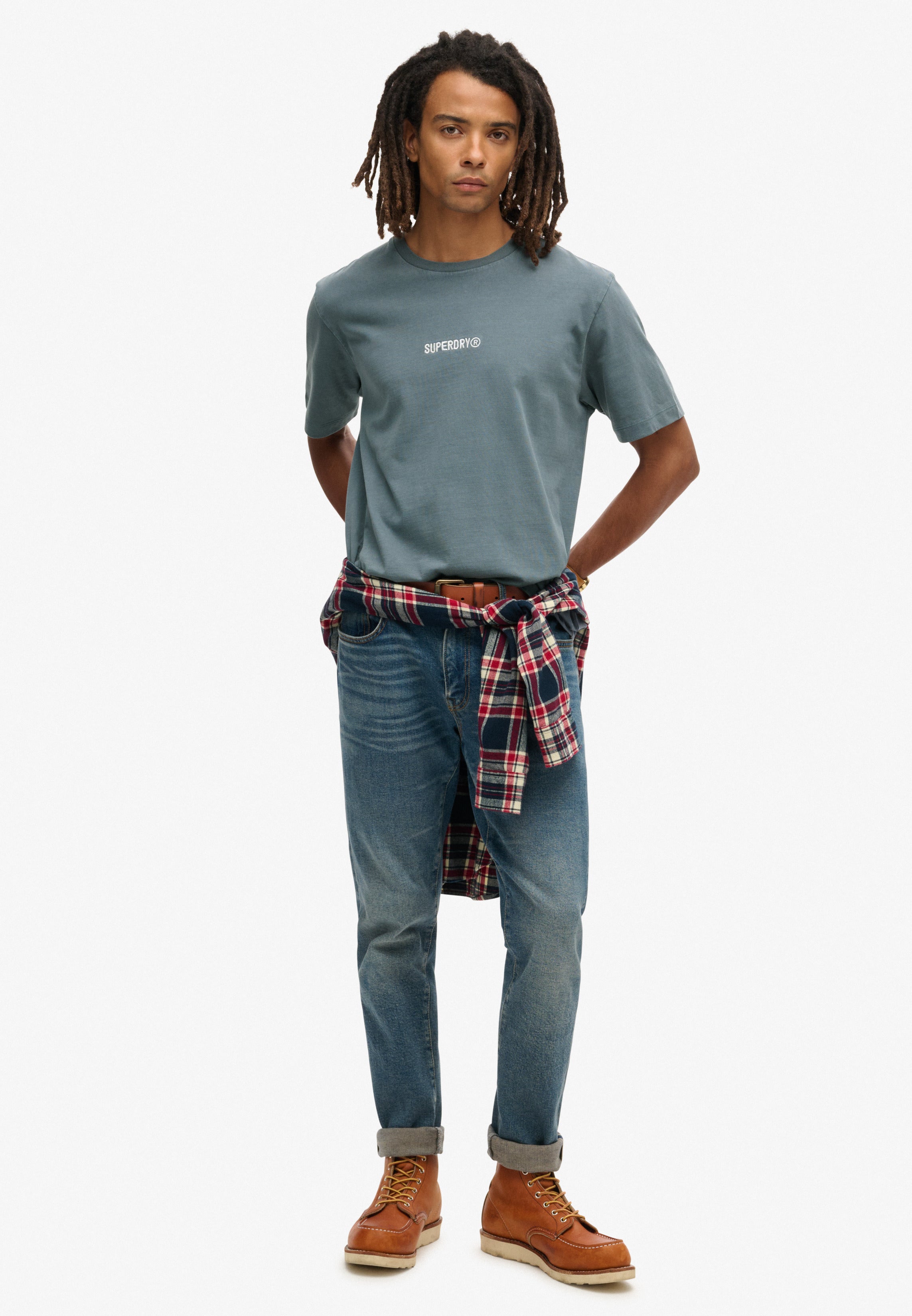 MICRO LOGO GRAPHIC LOOSE T-SHIRT