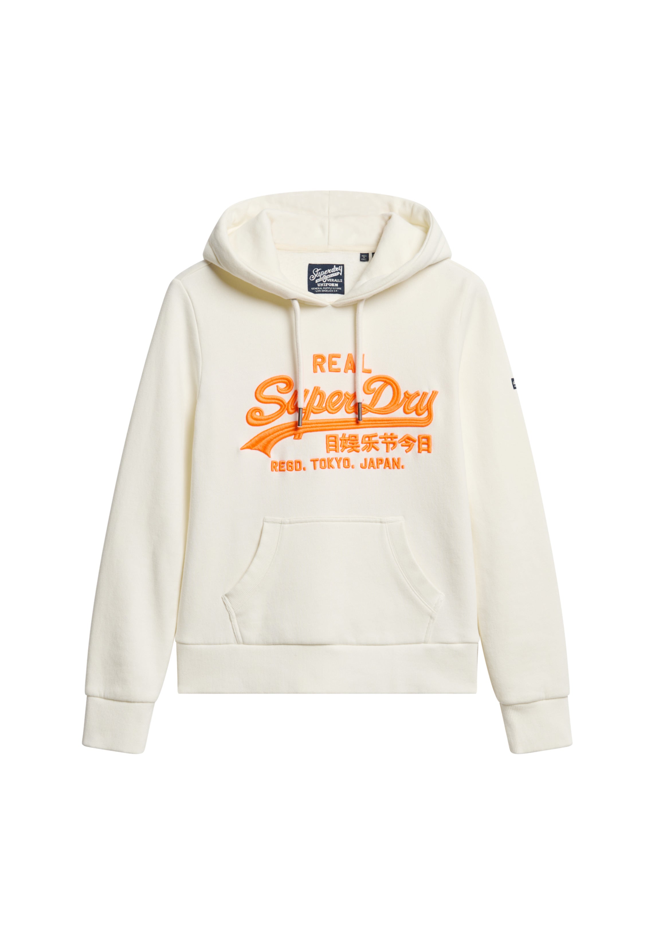 Neon Vintage Logo Embroidered Graphic Hoodie