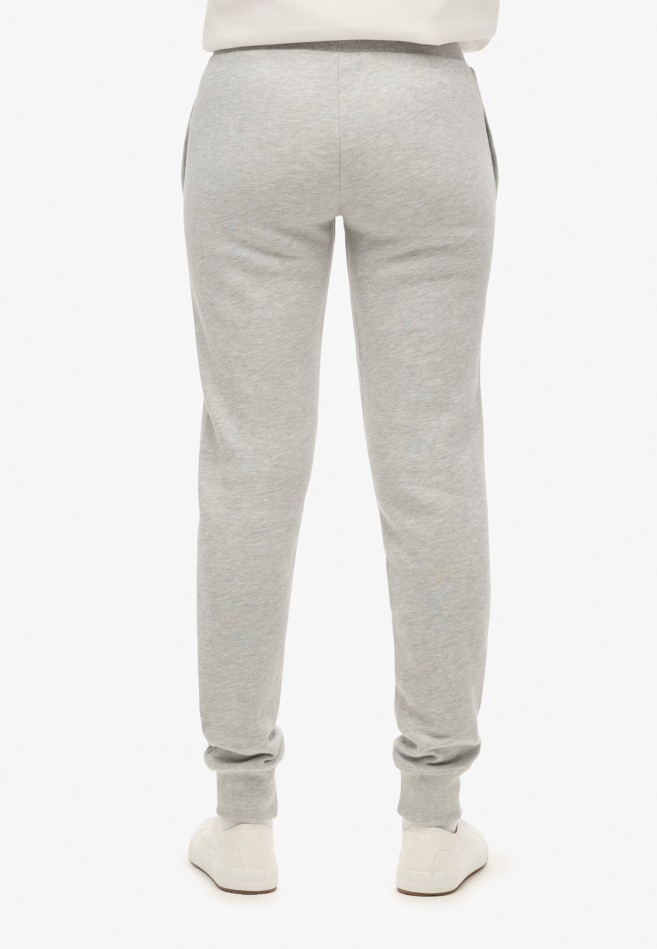 Luxe Metallic Logo Slim Joggers