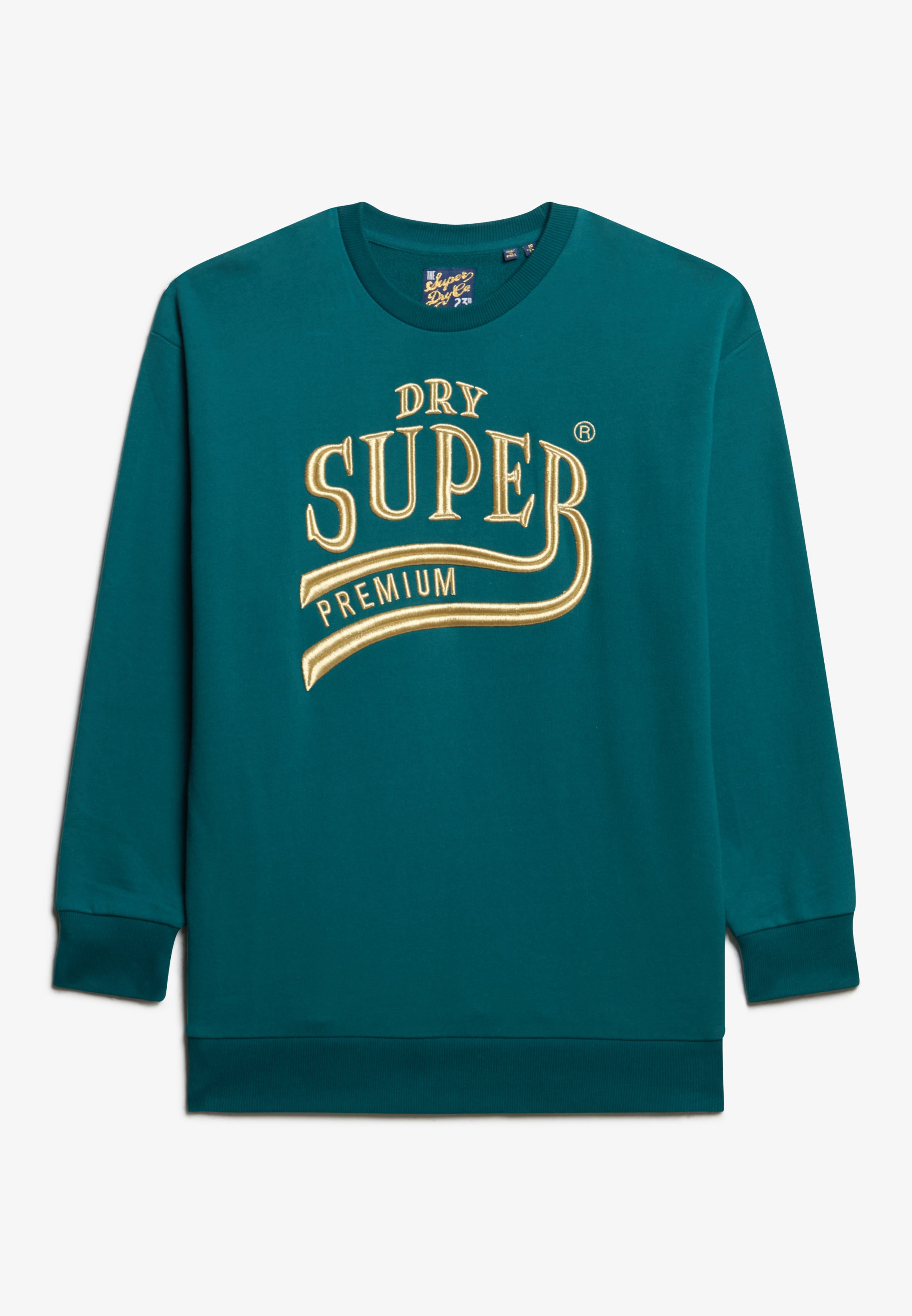 Luxe Metallic Logo Sweat Dress