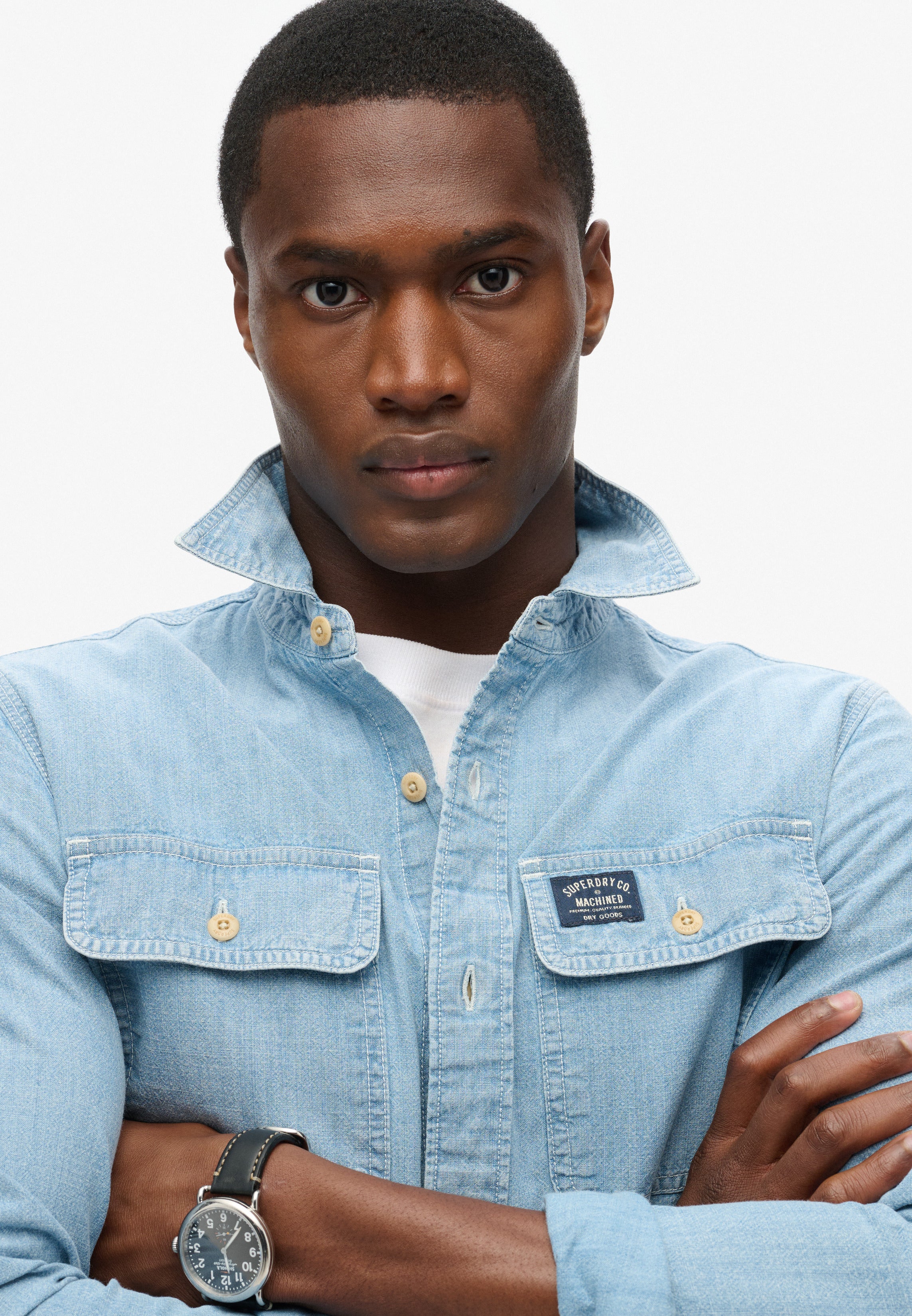 Cotton Workwear Long Sleeve Shirt