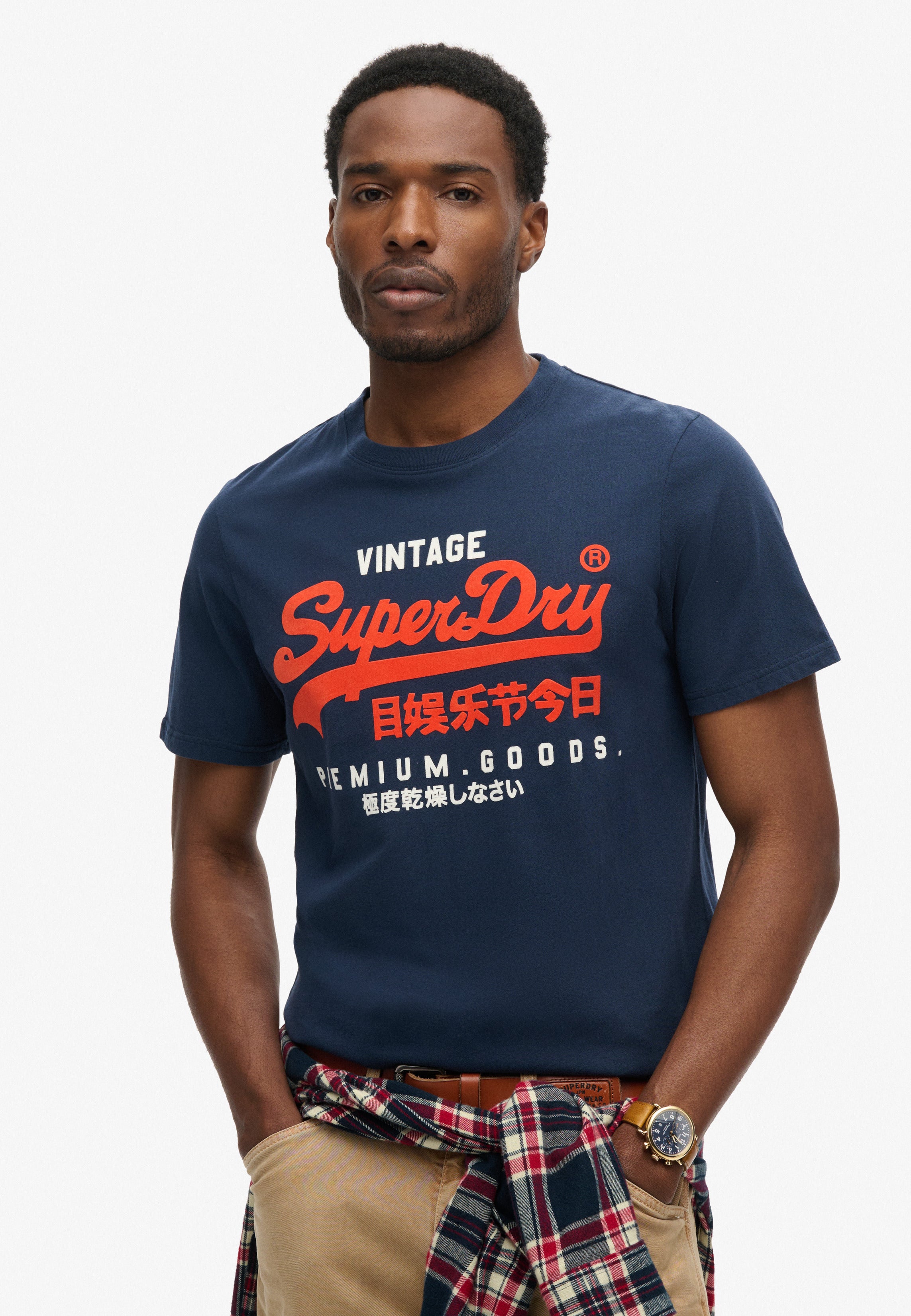 تيشيرت بشعار Duo Vintage