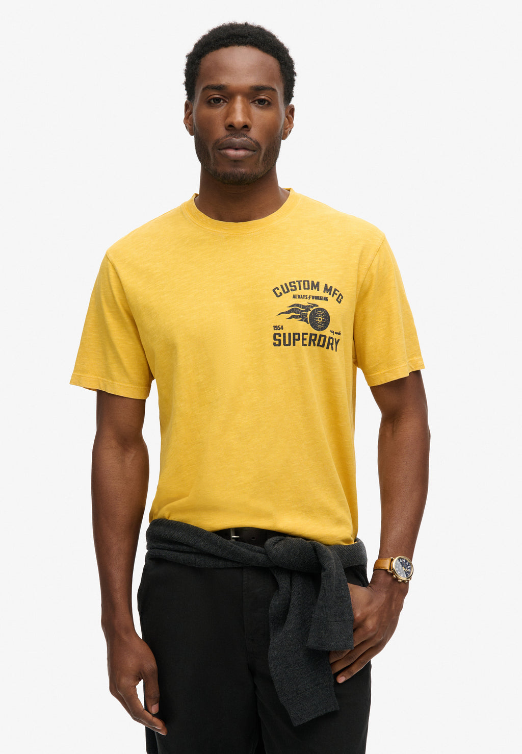 Biker Graphic Loose T-Shirt