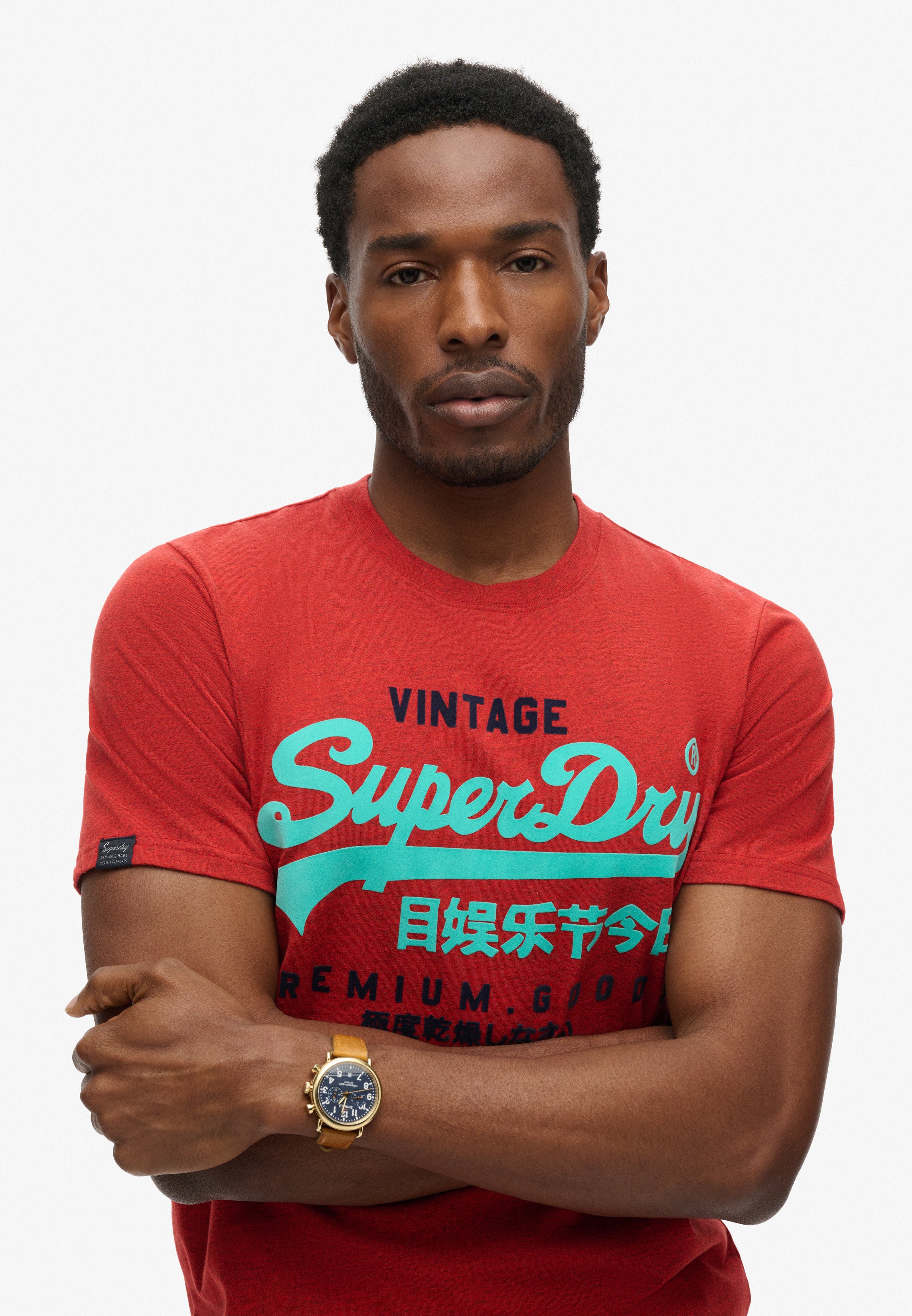 تيشيرت بشعار Duo Vintage