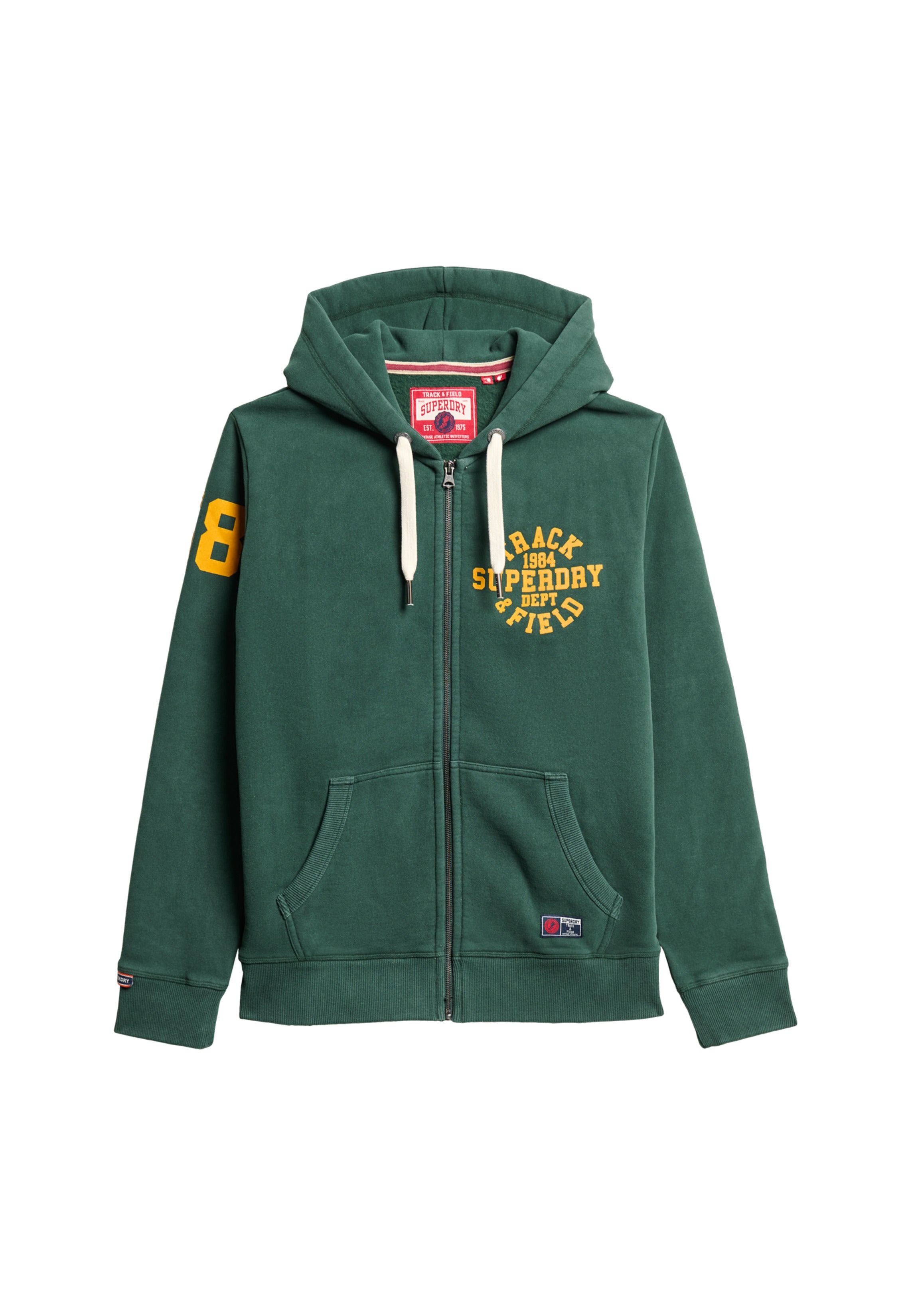 Track & Field Graphic Zip Hoodie