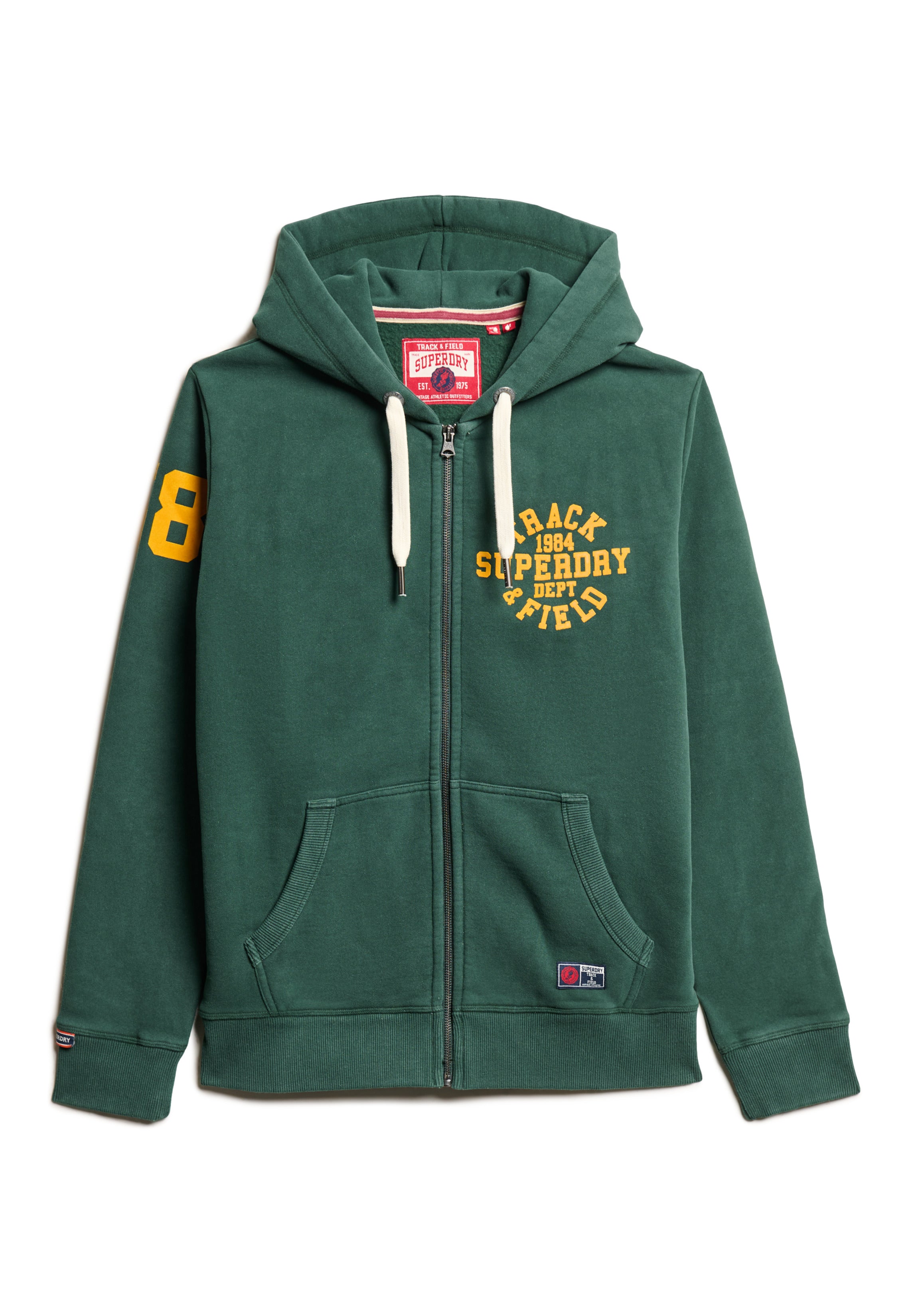 Track & Field Graphic Zip Hoodie