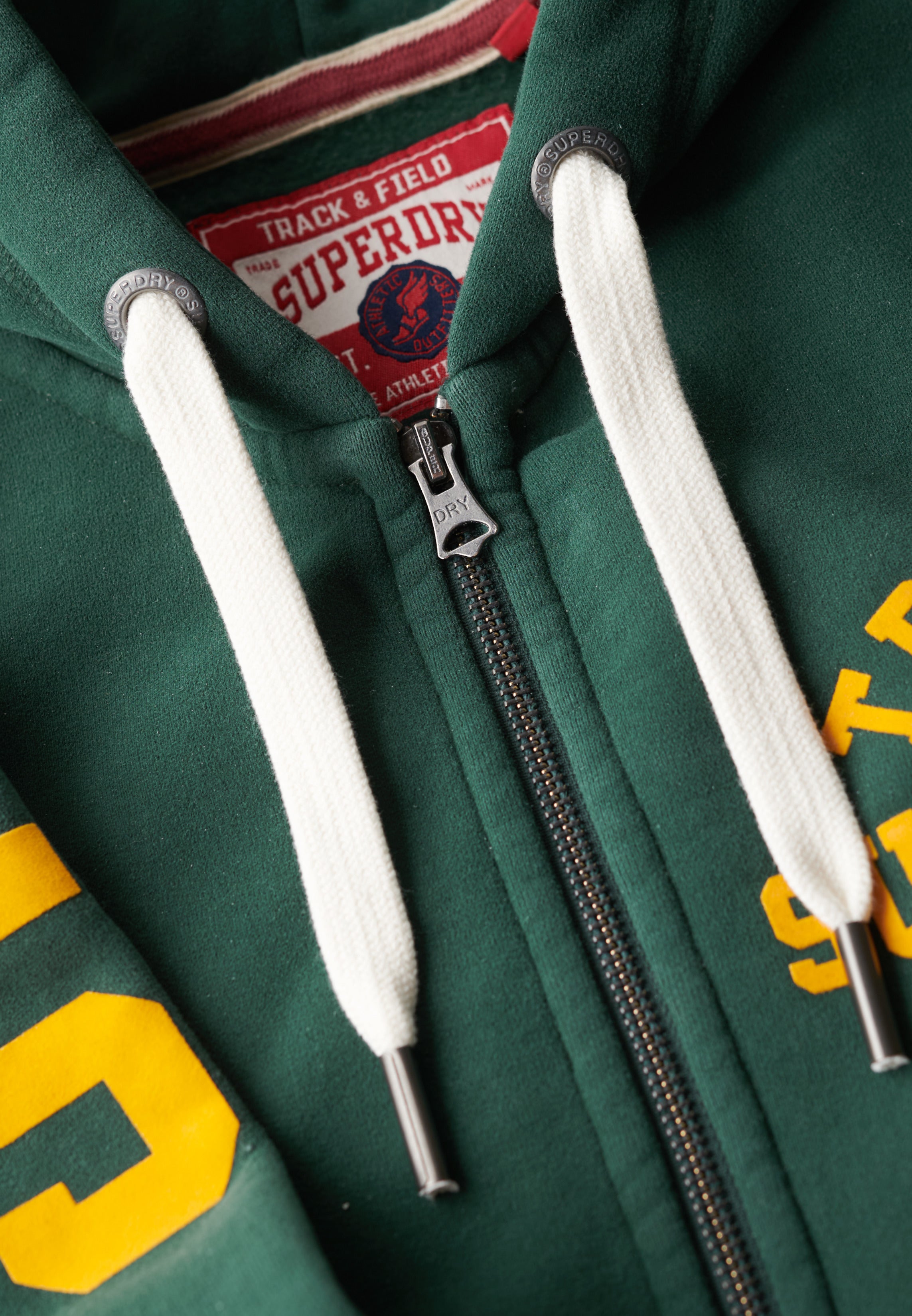 Track & Field Graphic Zip Hoodie