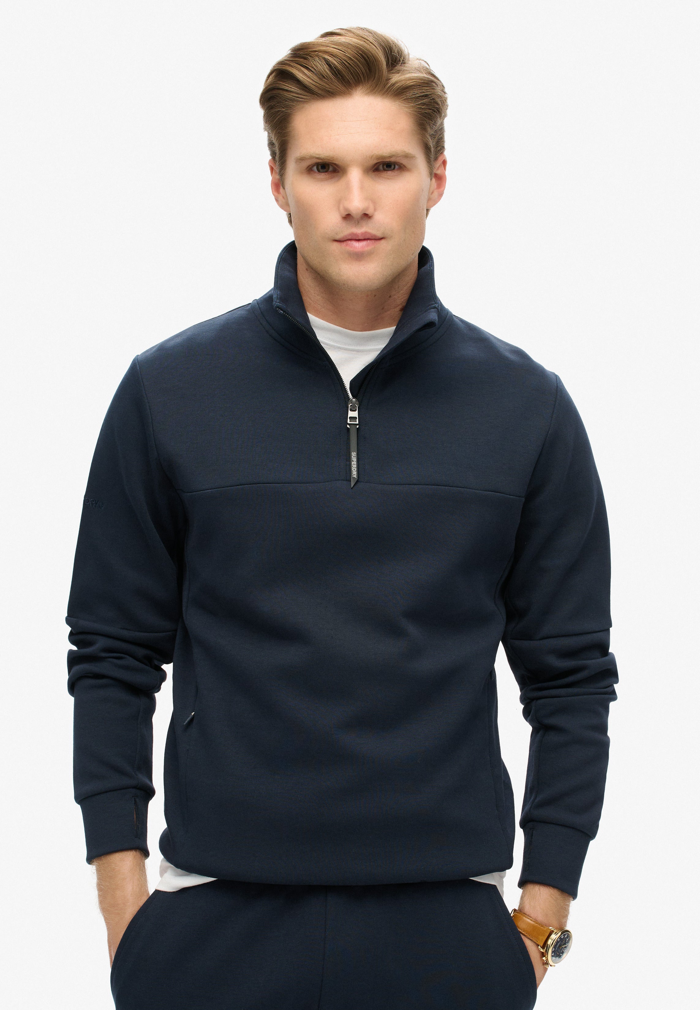 Tech Loose Half Zip Sweatshirt