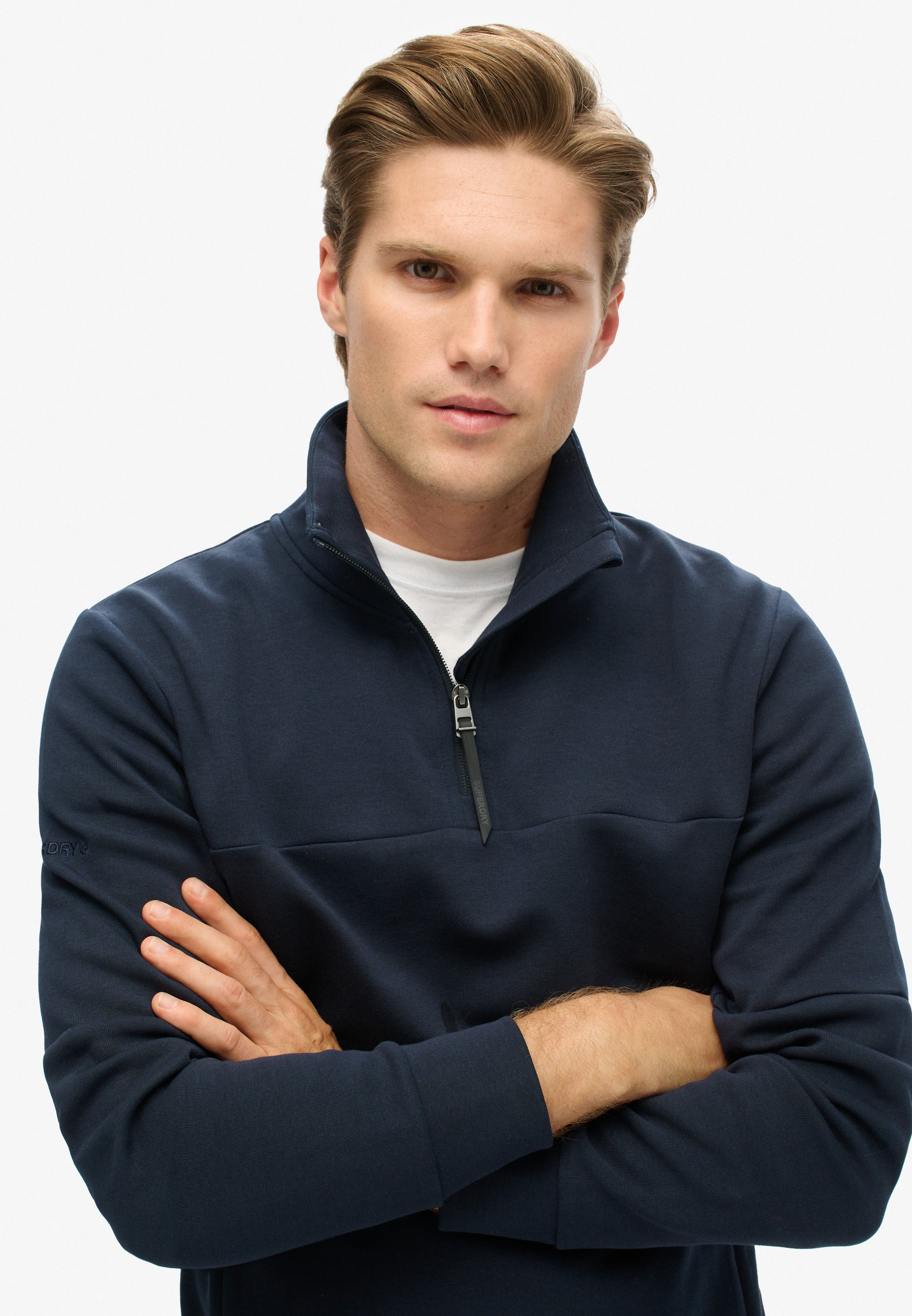 Tech Loose Half Zip Sweatshirt