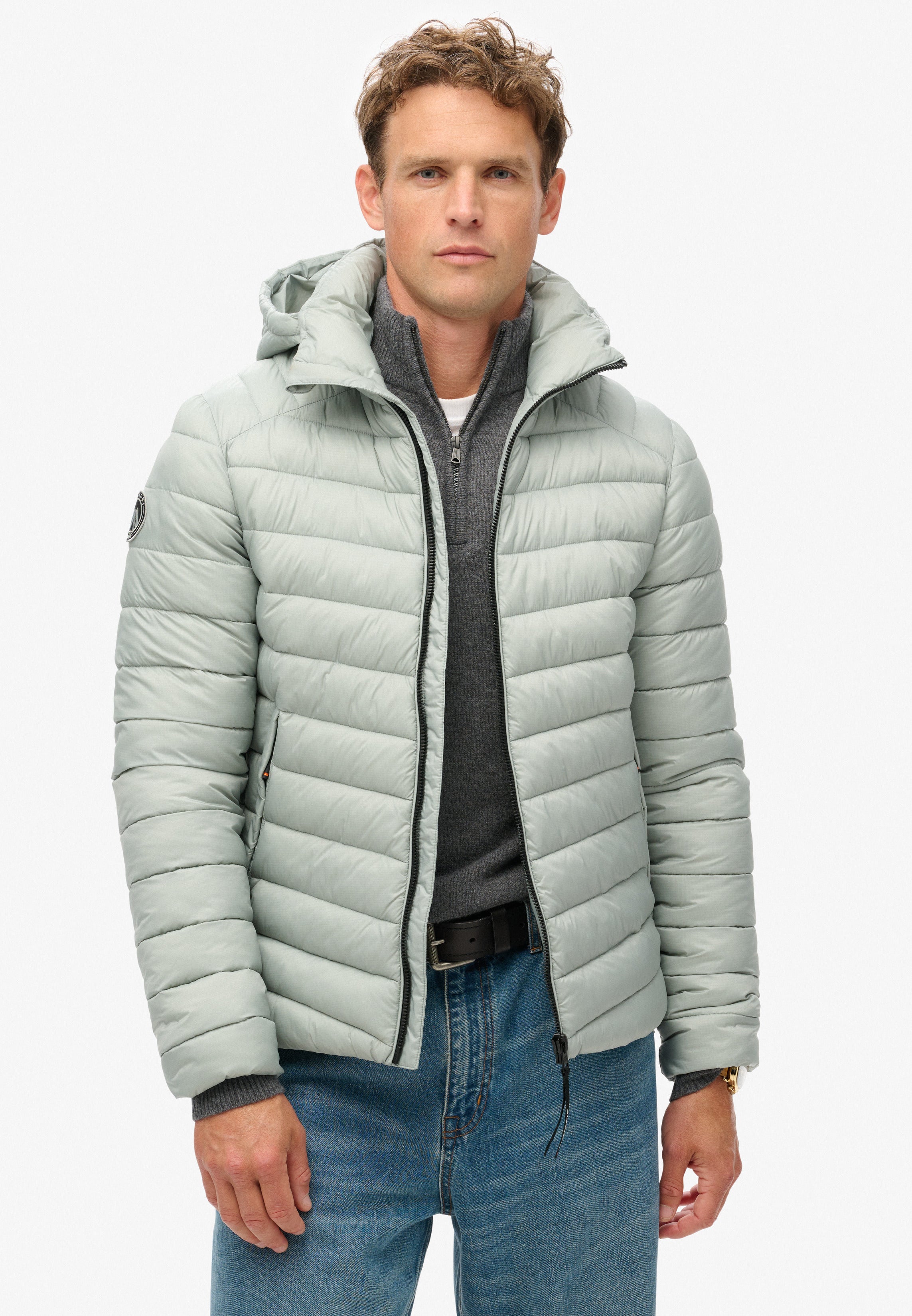 Hooded Fuji Sport Padded Jacket