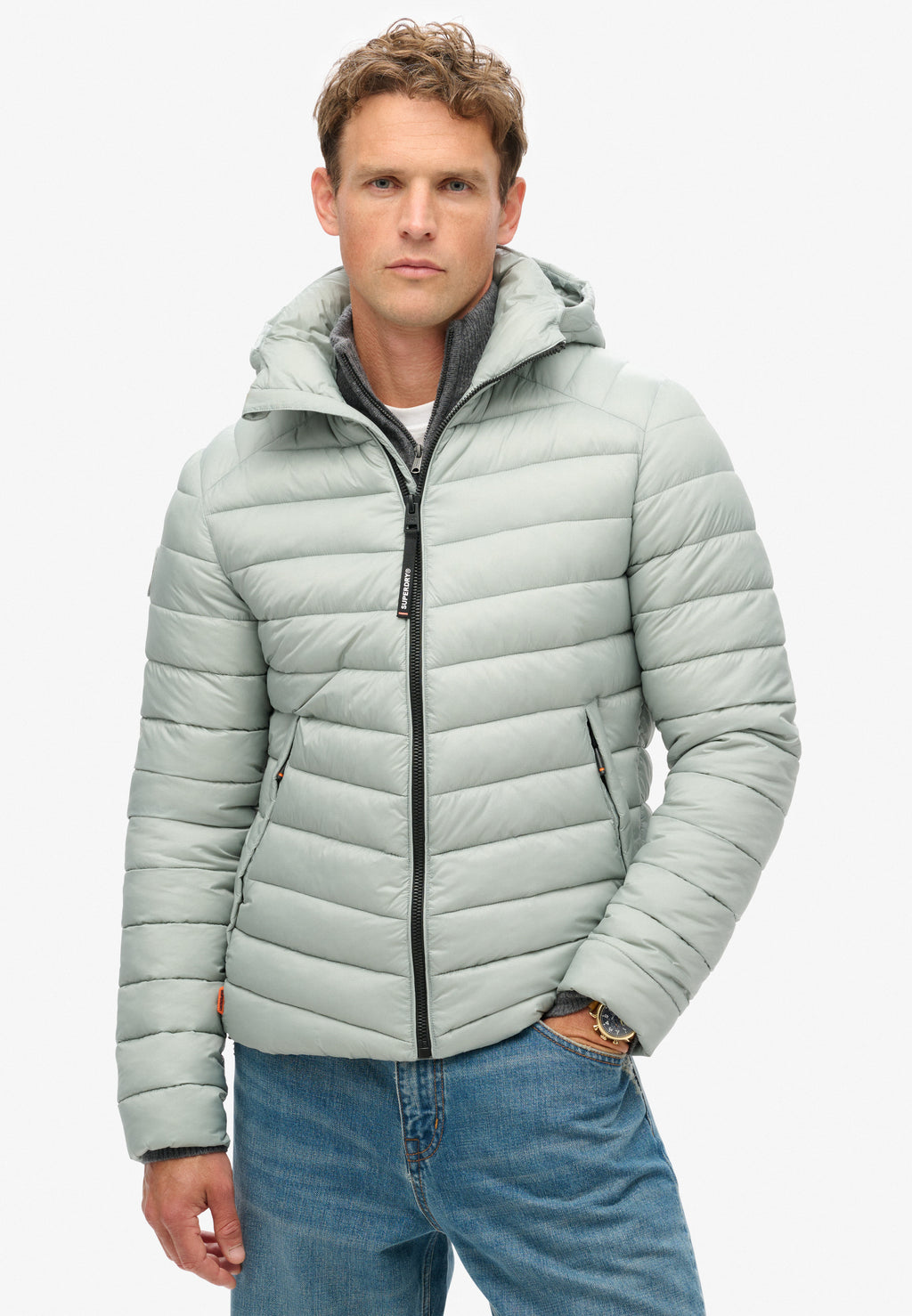 Hooded Fuji Sport Padded Jacket