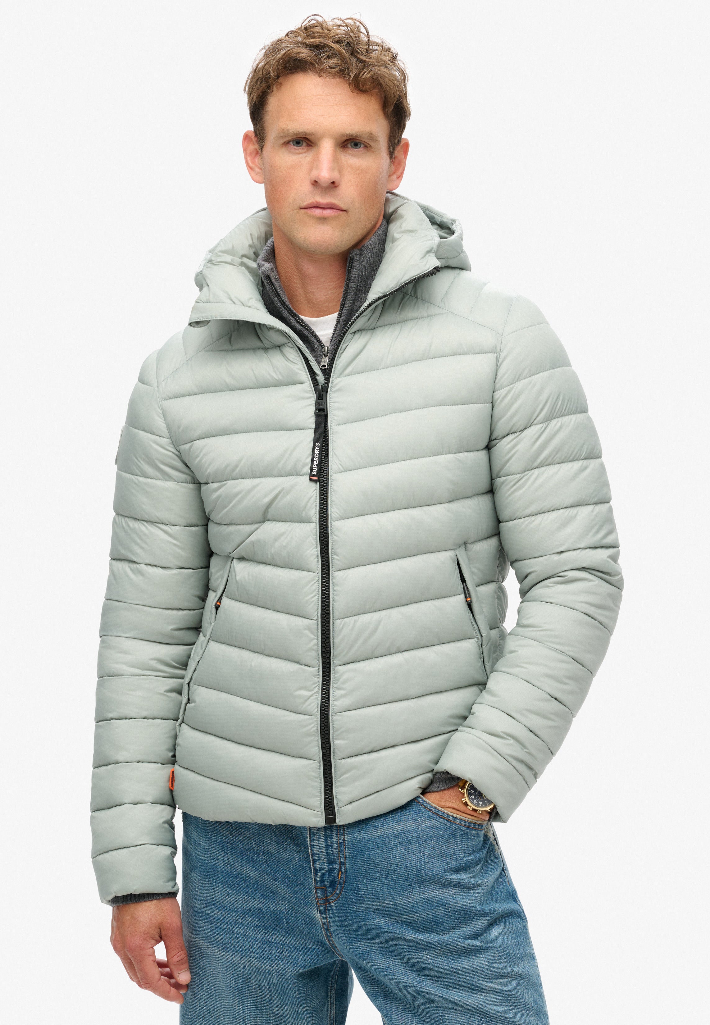 Hooded Fuji Sport Padded Jacket