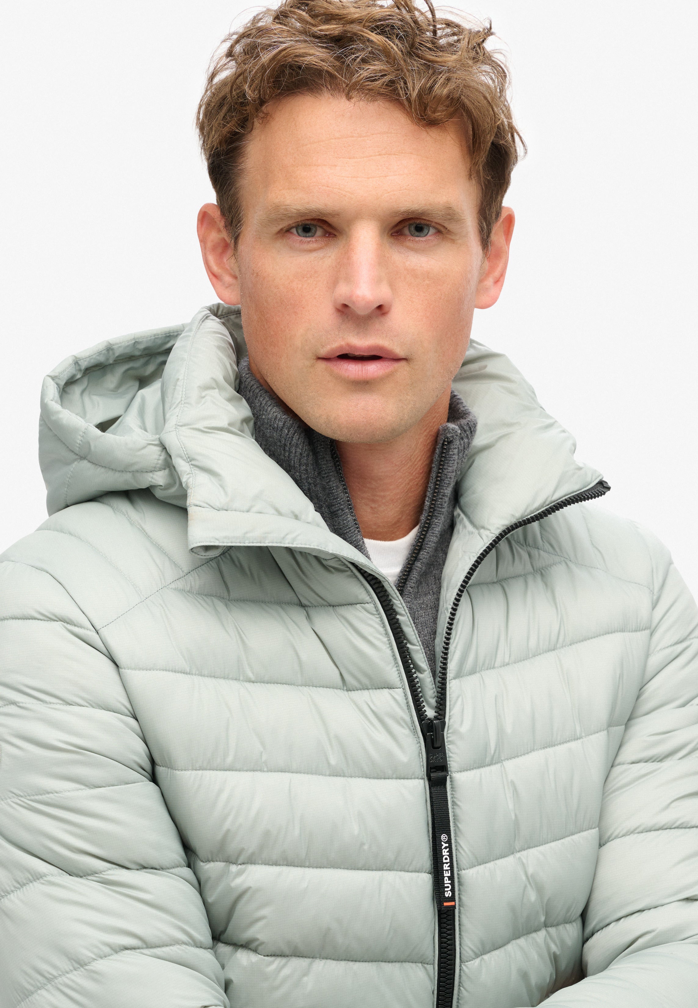 Hooded Fuji Sport Padded Jacket
