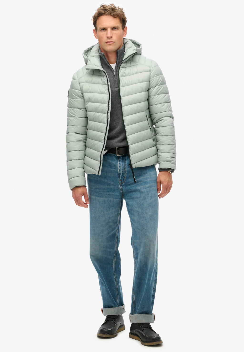 Hooded Fuji Sport Padded Jacket