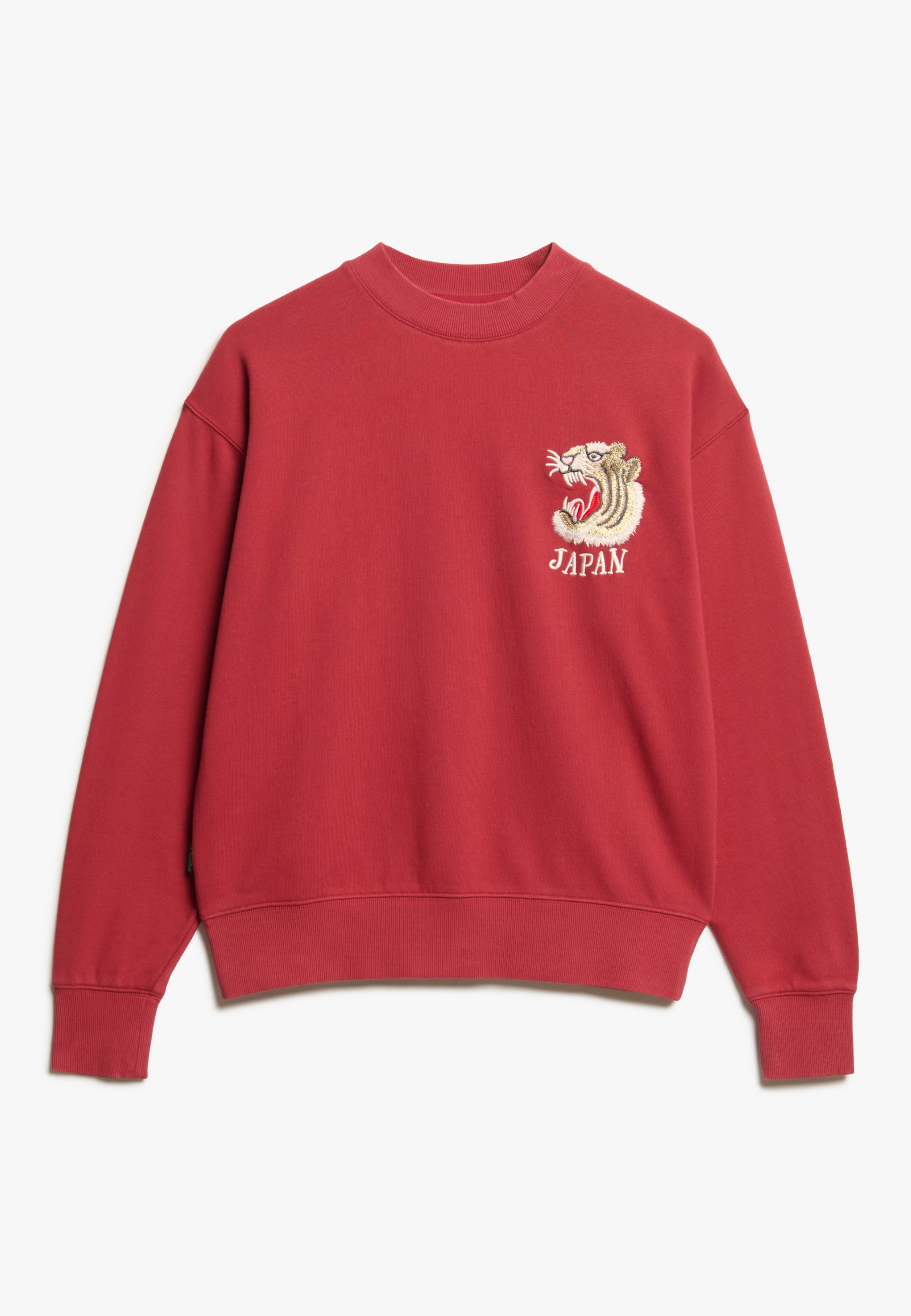 Suika Embroidered Loose Sweatshirt