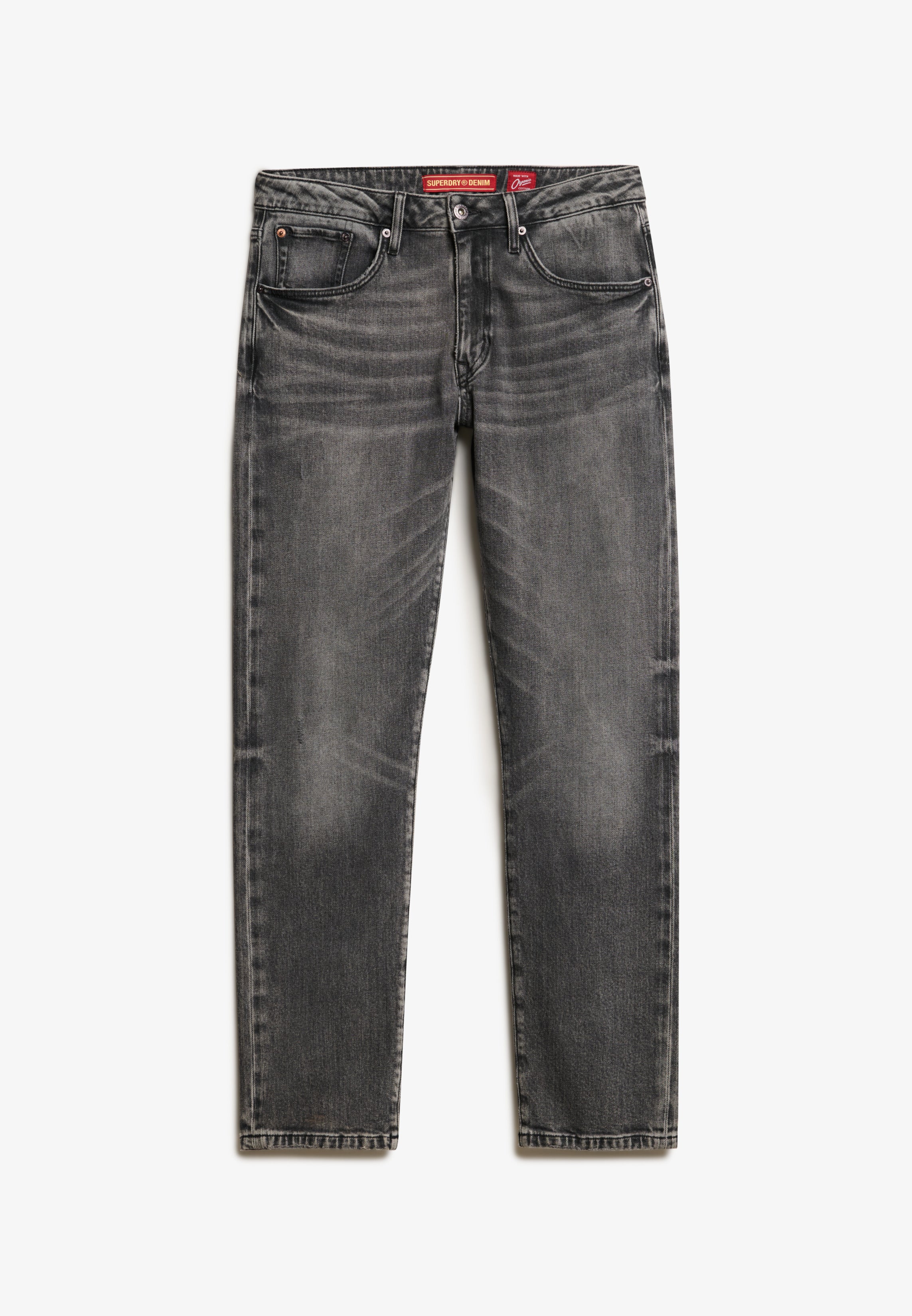 Organic Cotton Vintage Slim Straight Jeans