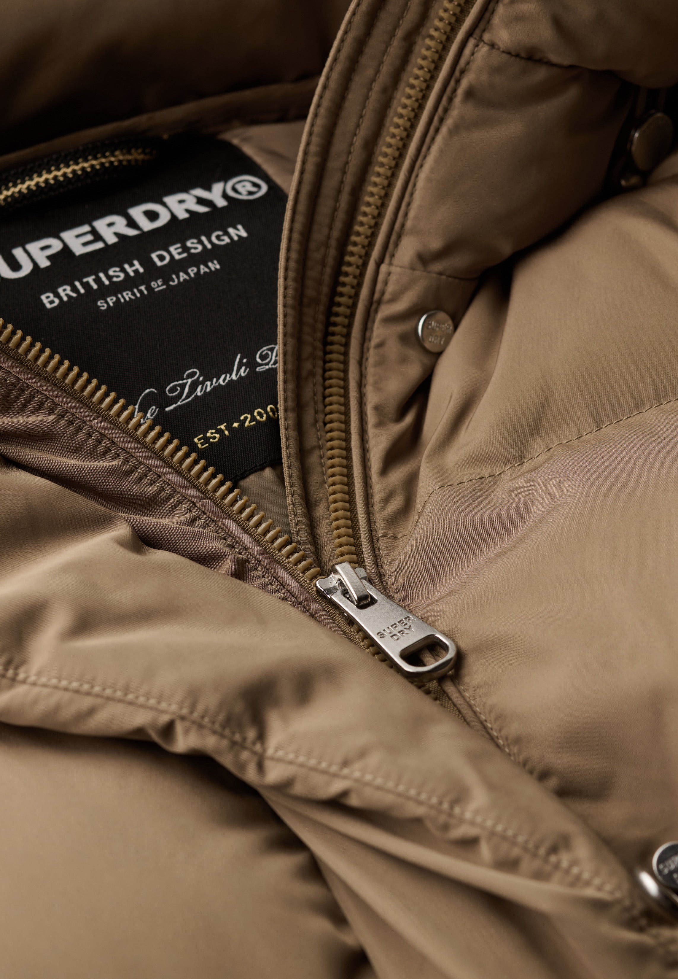 Longline Hooded Puffer Coat