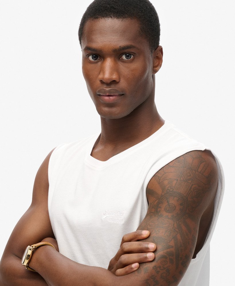 Organic Cotton Essential Logo Tank Top