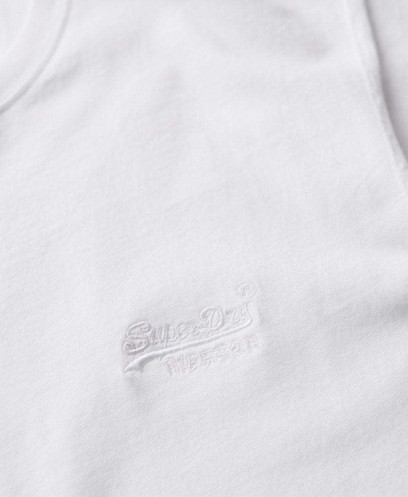 Organic Cotton Essential Logo Tank Top