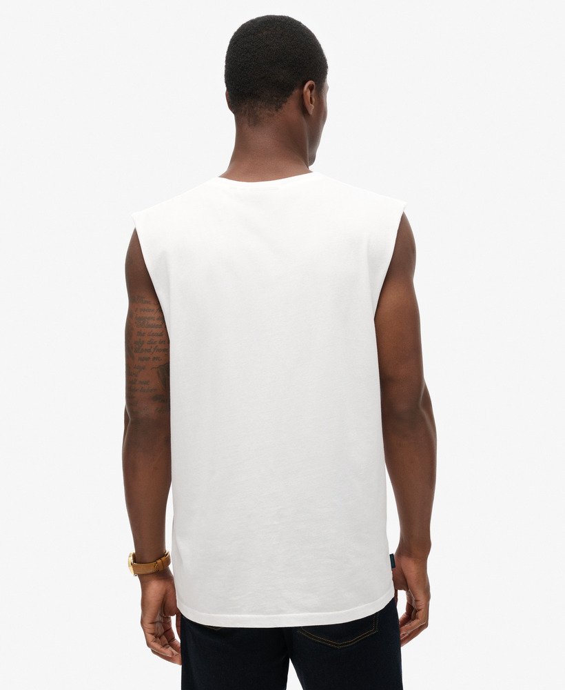 Organic Cotton Essential Logo Tank Top