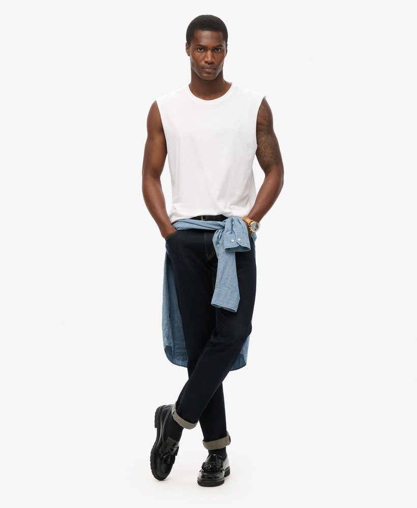 Organic Cotton Essential Logo Tank Top