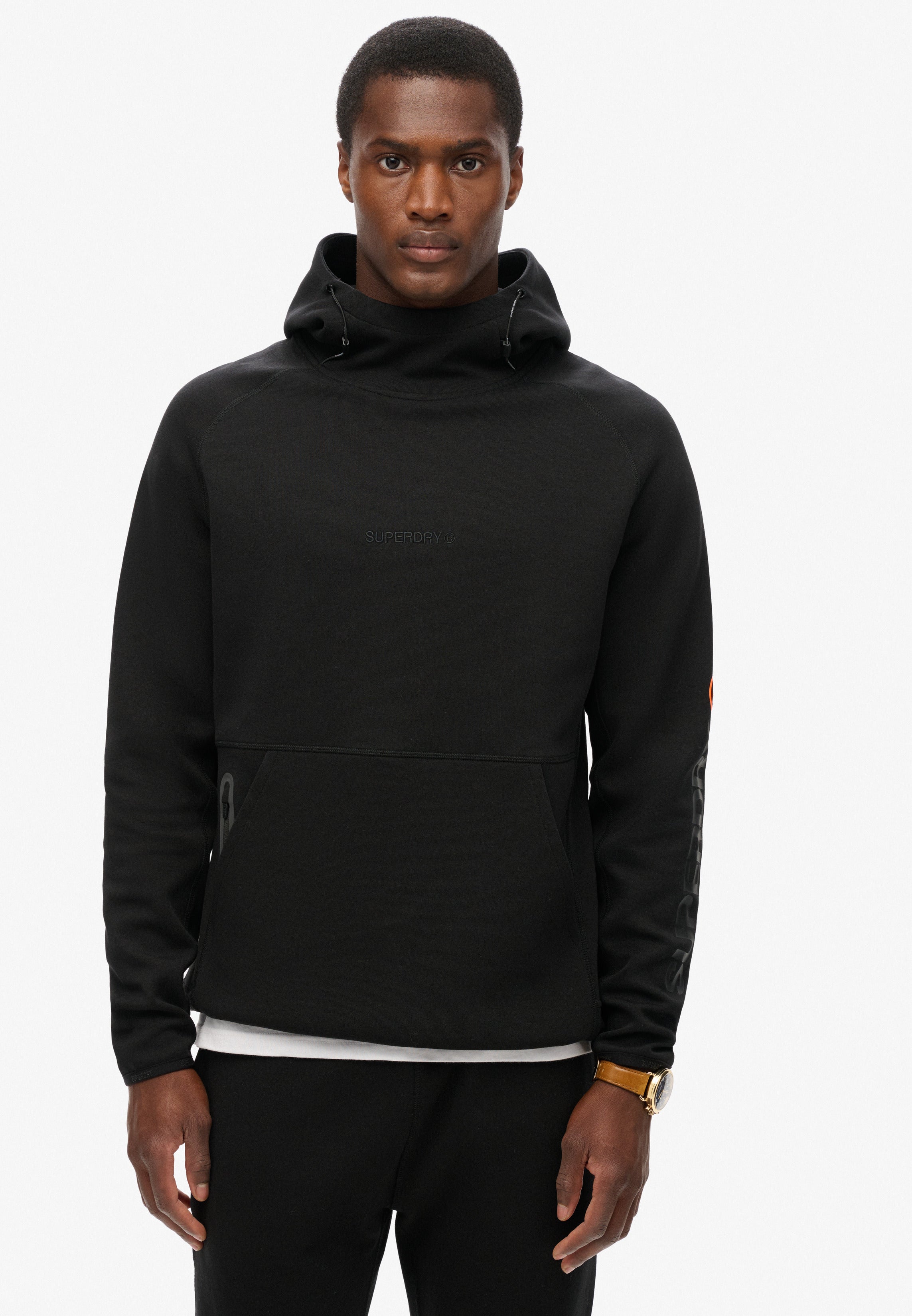 Tech Logo Loose Hoodie