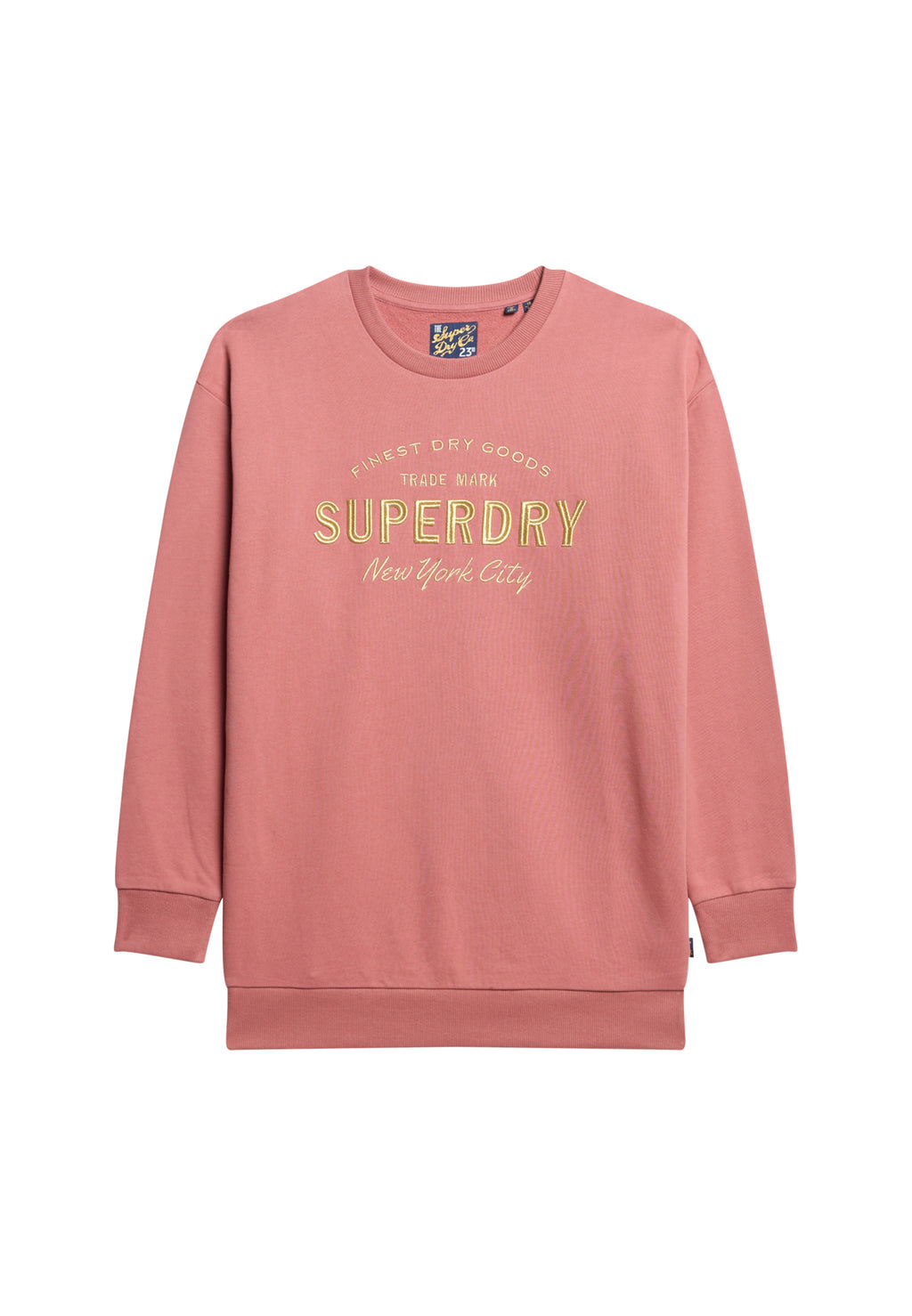 Luxe Metallic Logo Sweat Dress