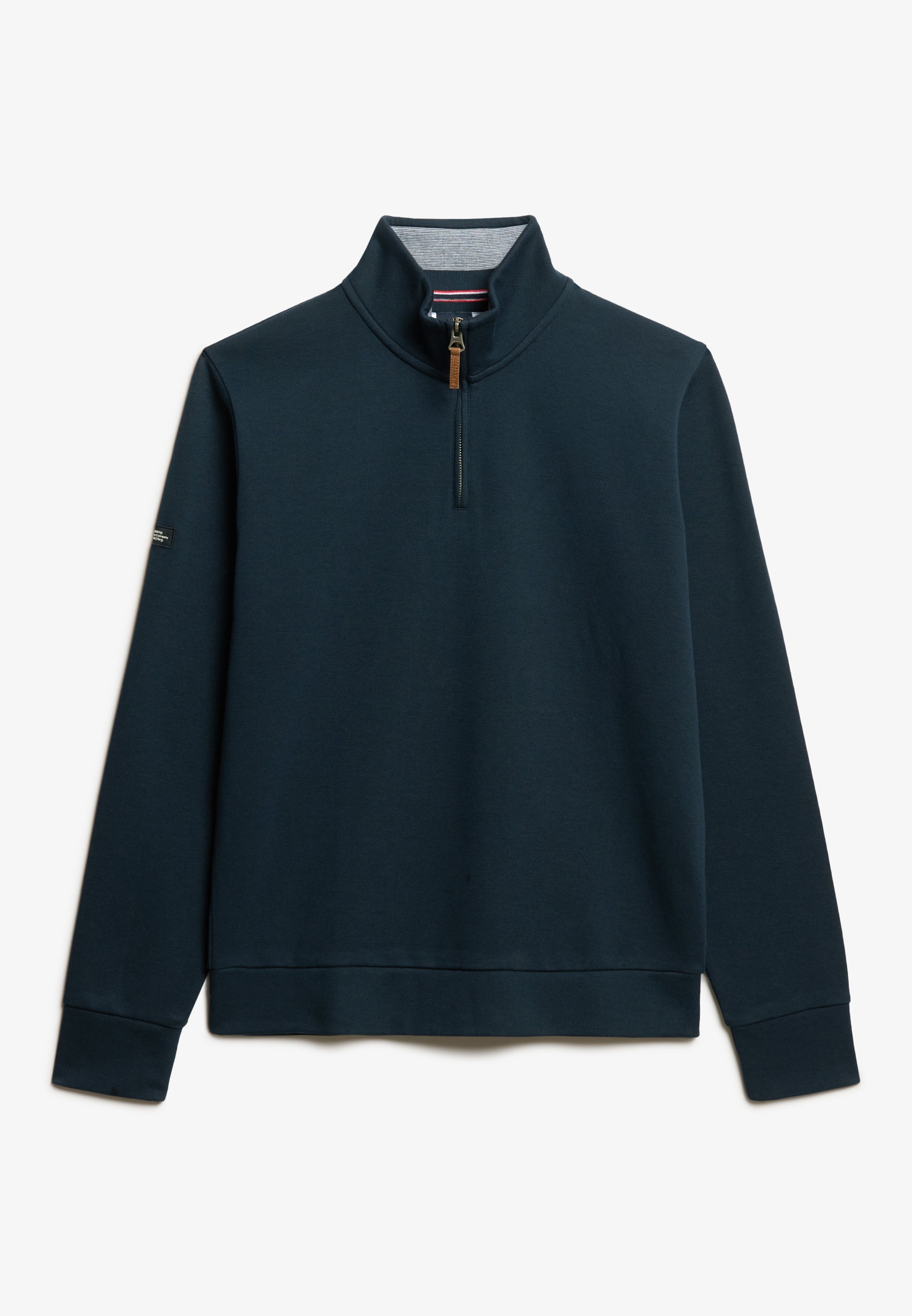 Core Pique Half Zip Sweatshirt