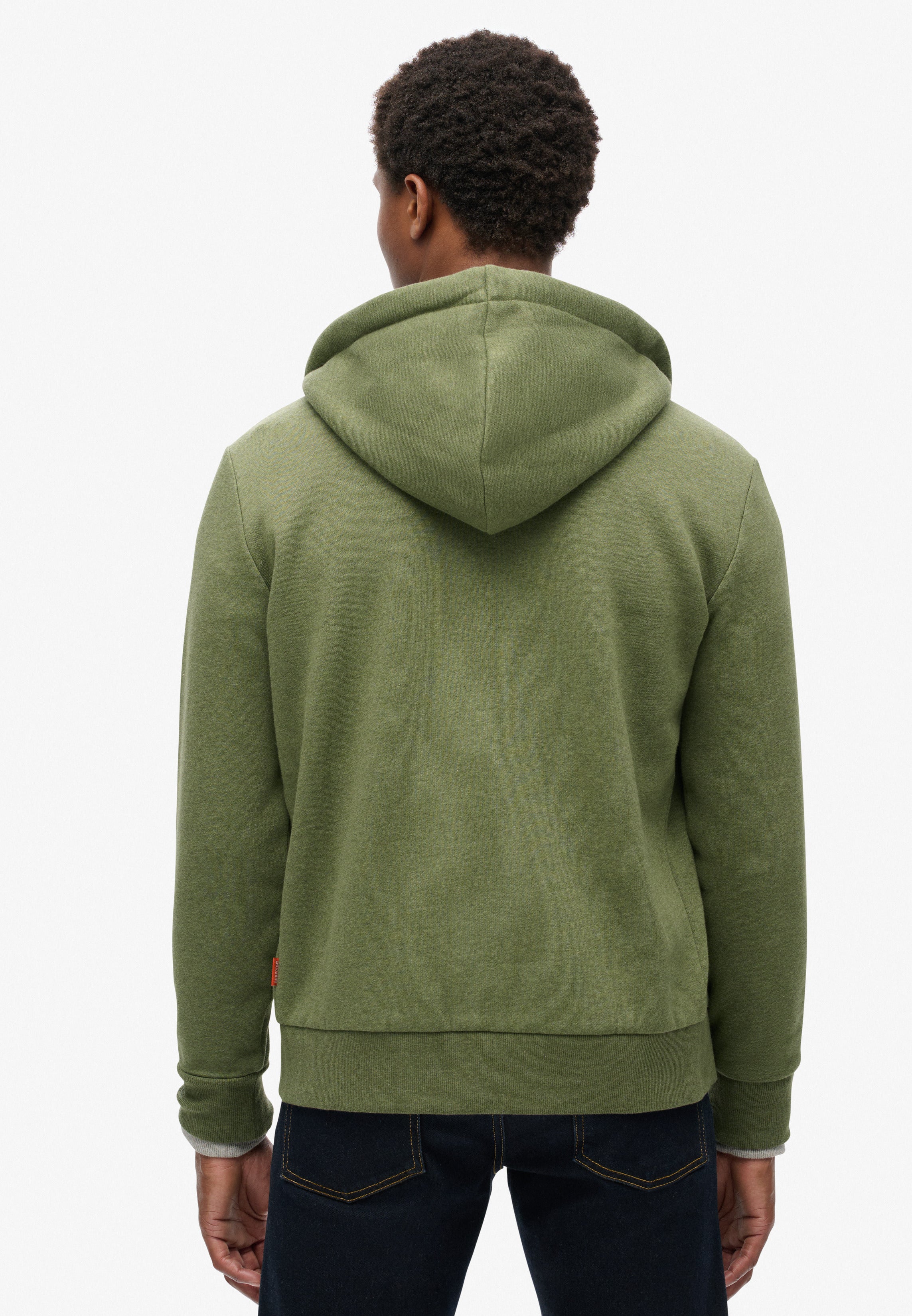 Neon Vintage Logo Graphic Zip Hoodie