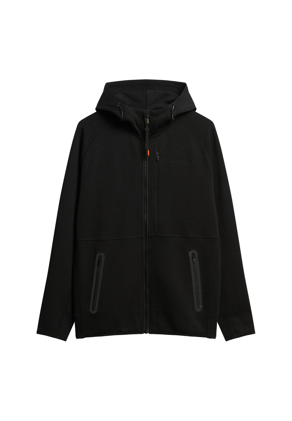 Tech Logo Loose Zip Hoodie