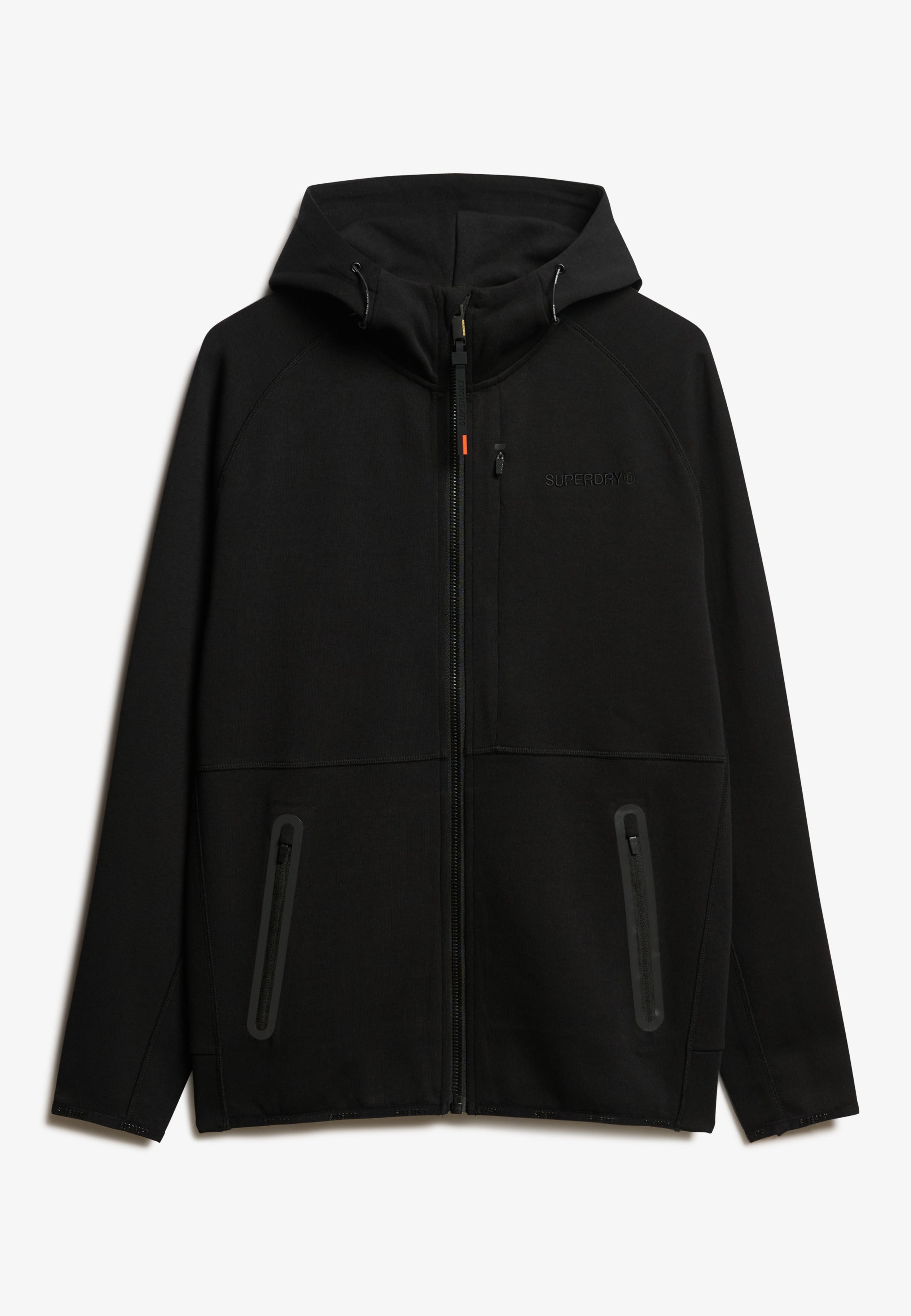 Tech Logo Loose Zip Hoodie
