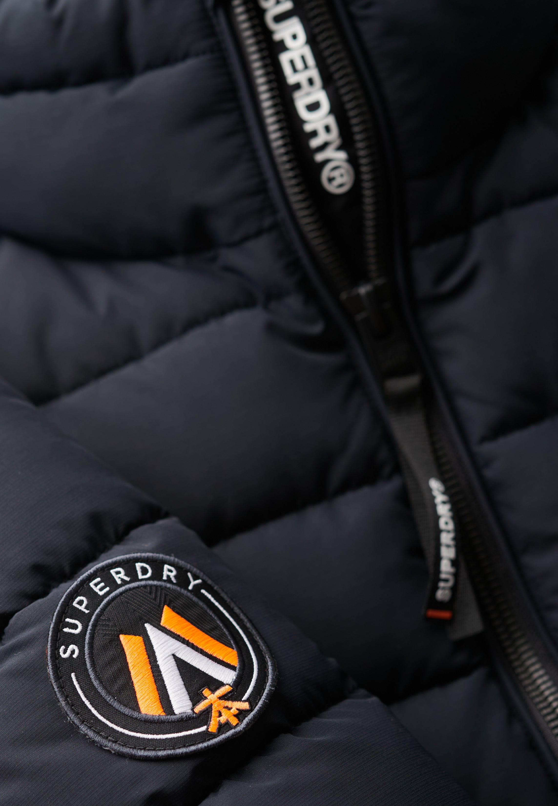 Fuji Embroidered Padded Jacket