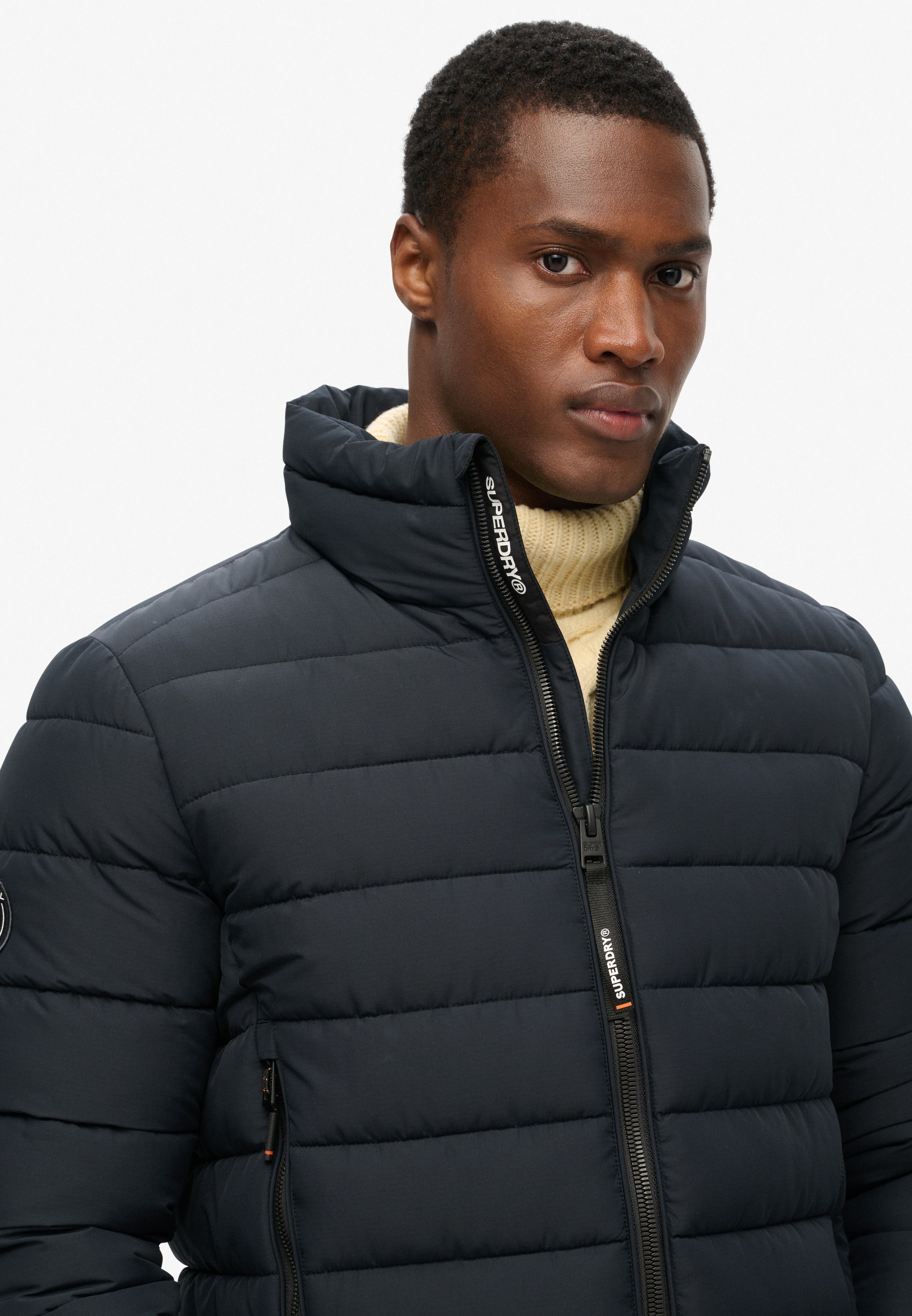 Fuji Embroidered Padded Jacket