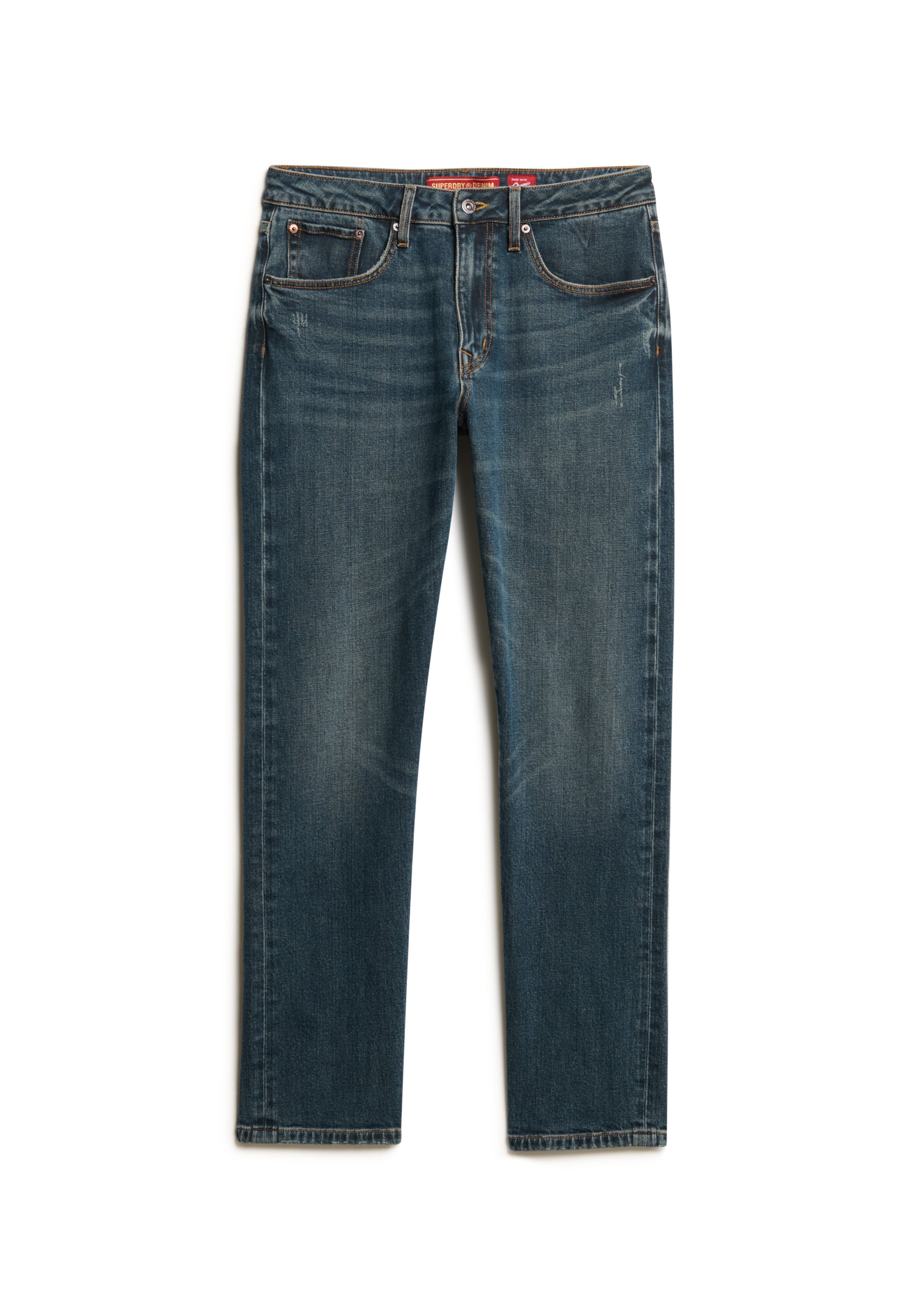 Organic Cotton Vintage Slim Straight Jeans