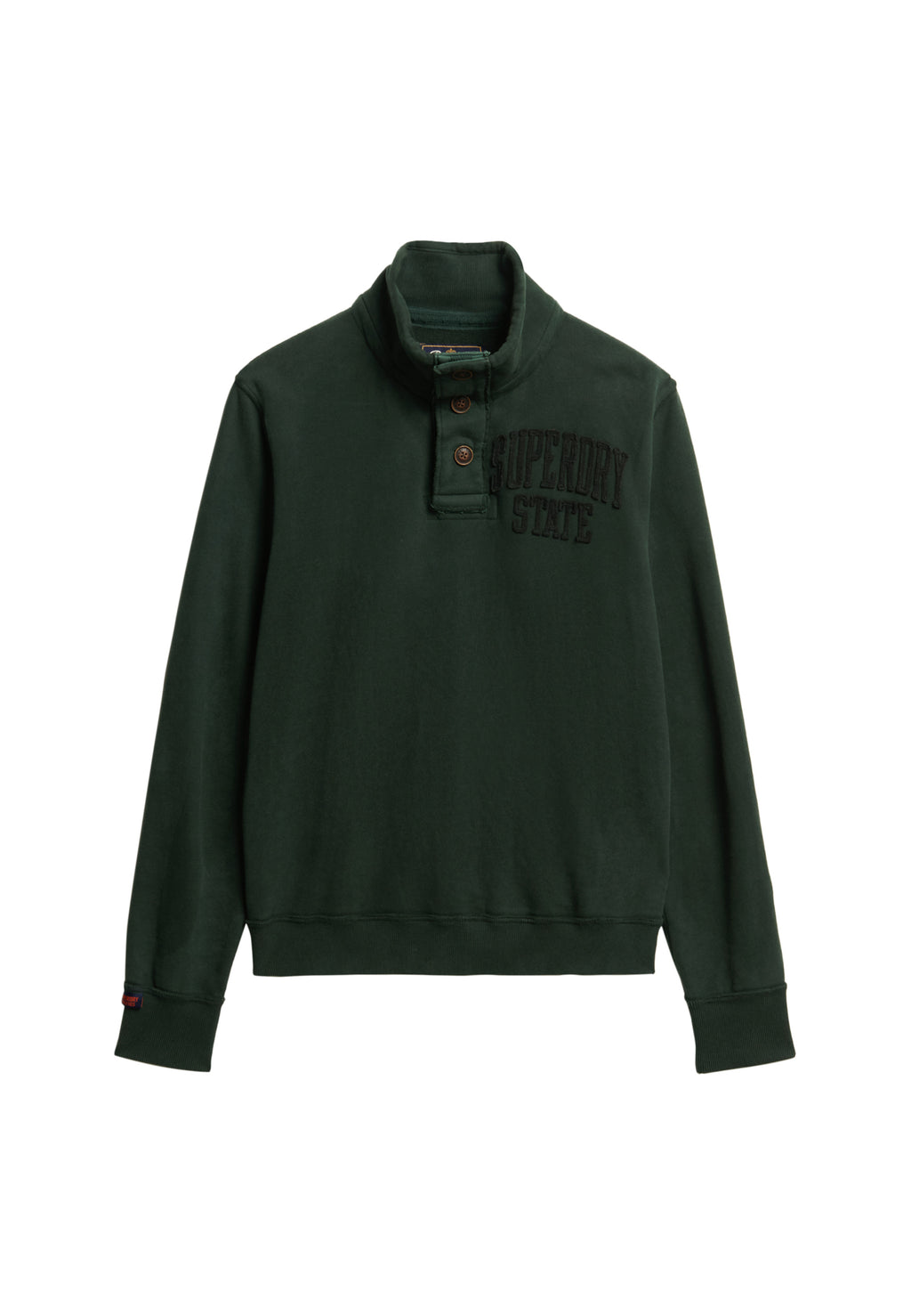 Vintage Athletic Half Button Jumper