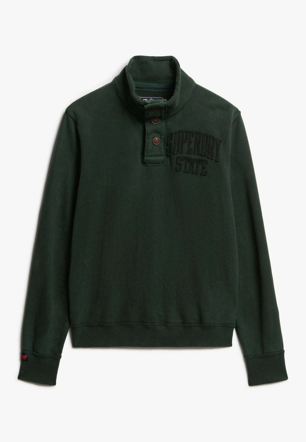 Vintage Athletic Half Button Jumper