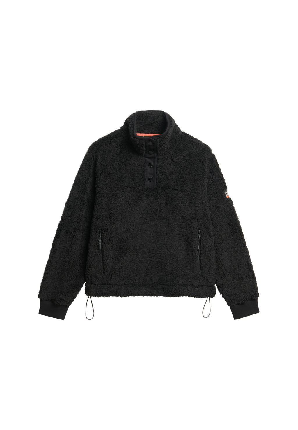 Super Soft Popper Neck Teddy Fleece