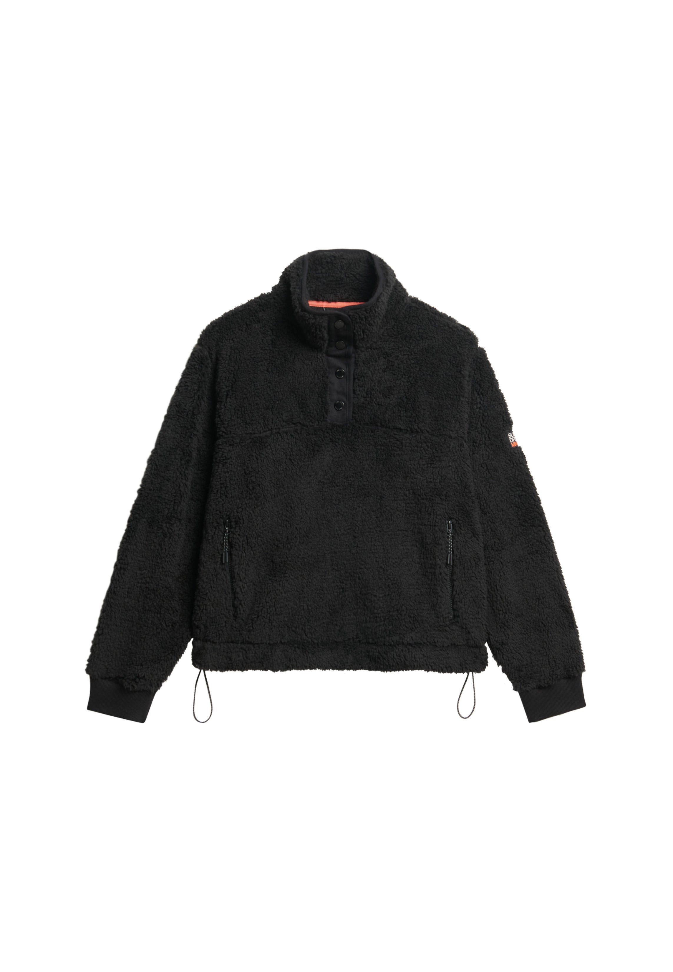 Super Soft Popper Neck Teddy Fleece
