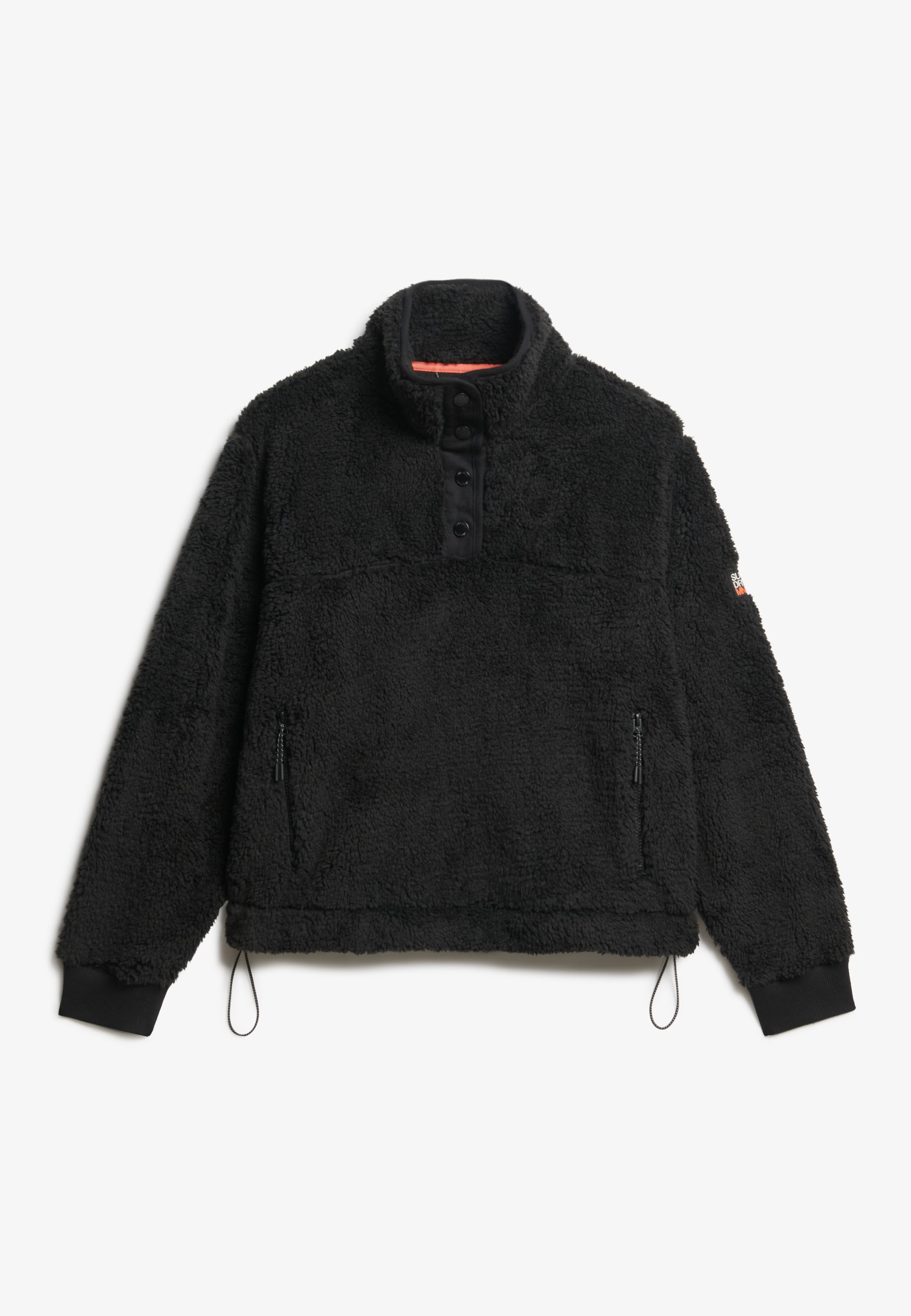 Super Soft Popper Neck Teddy Fleece