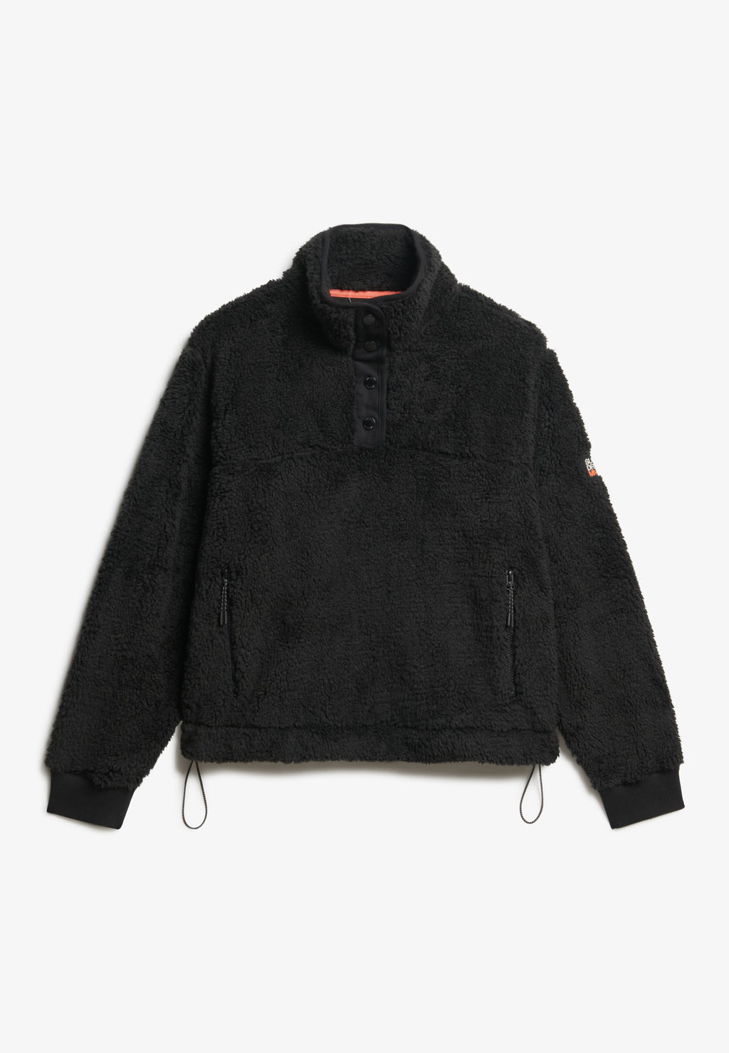 Super Soft Popper Neck Teddy Fleece