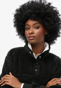Super Soft Popper Neck Teddy Fleece