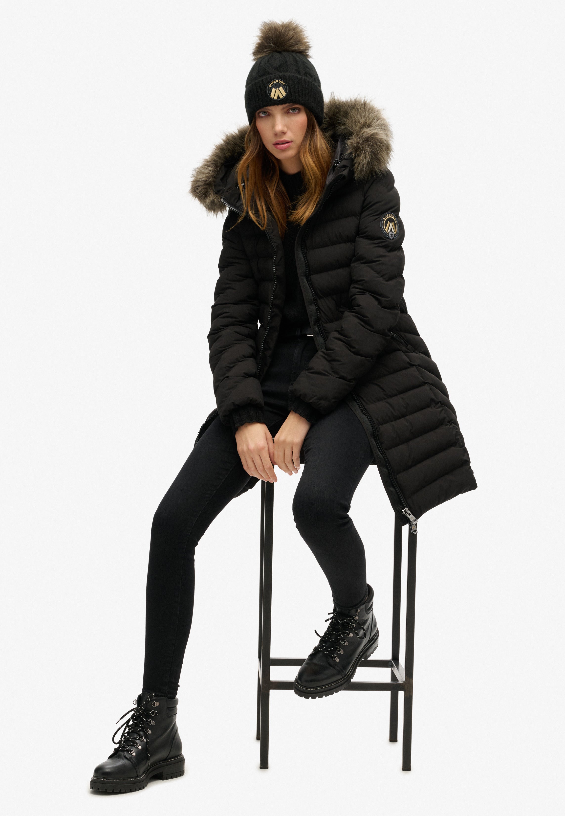 Cable Luxe Knit Beanie Hat