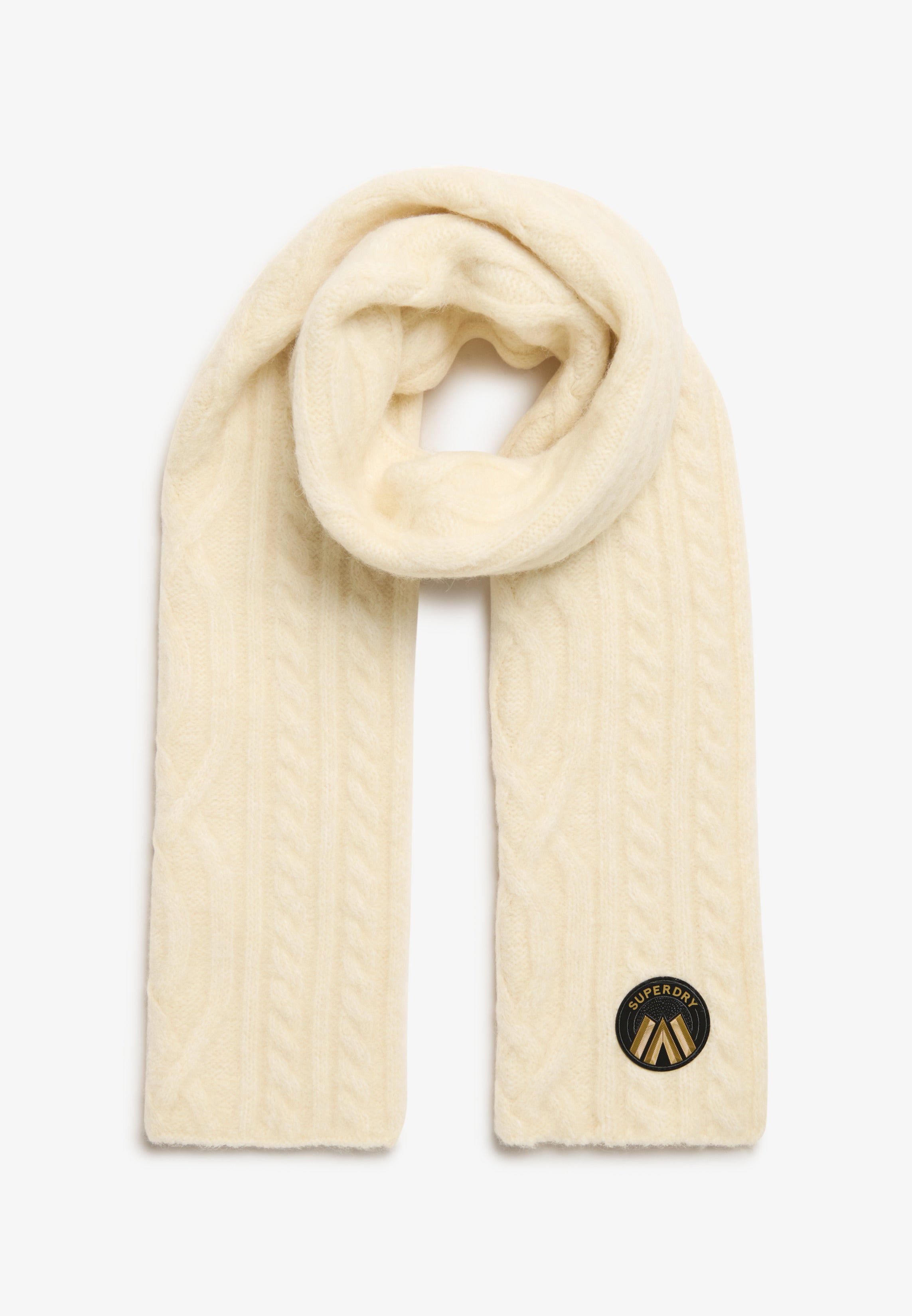 Cable Luxe Knit Scarf